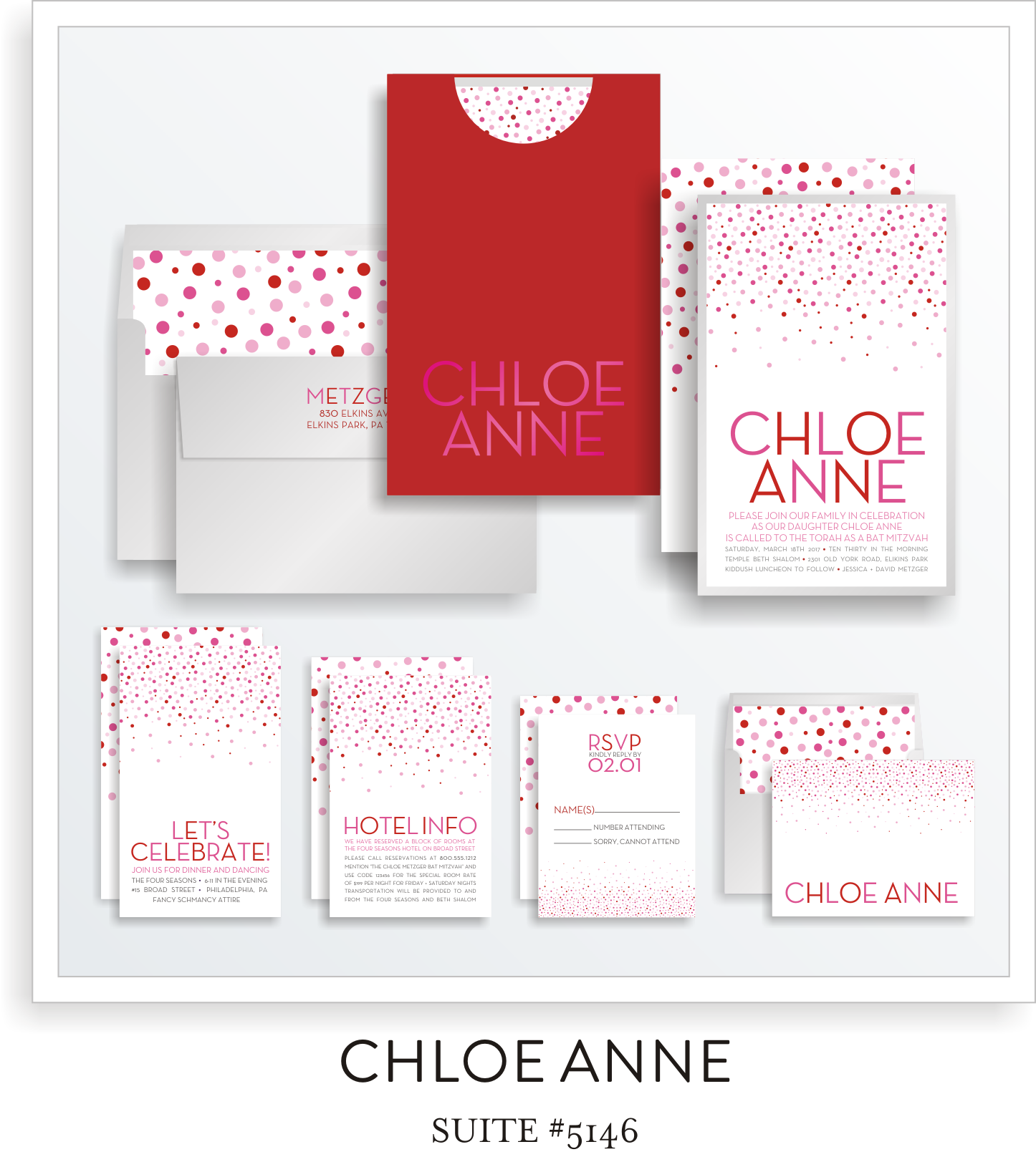 Copy of Copy of bat mitzvah invitation 5146
