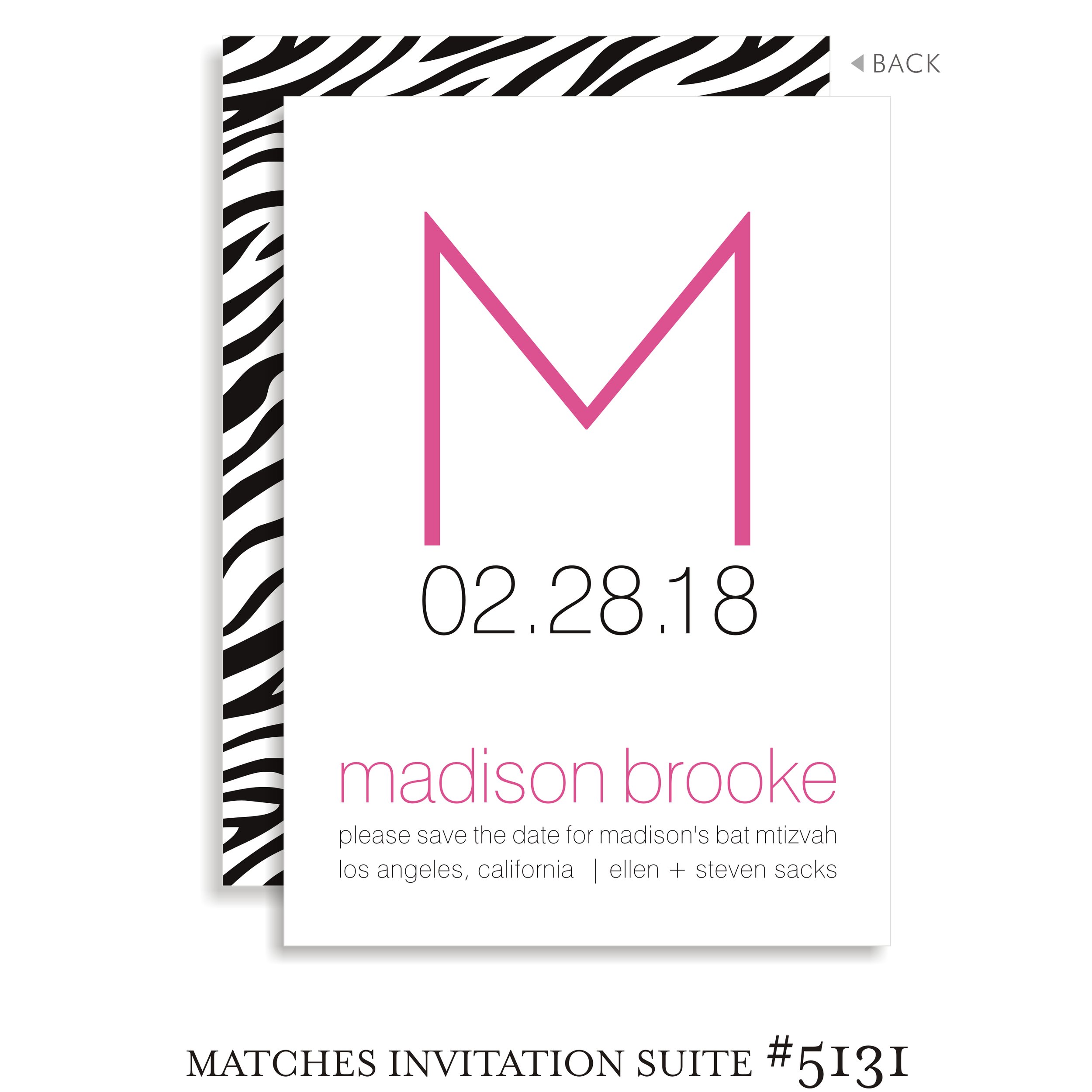 Save the Date Suite 5131 - Madison Brooke