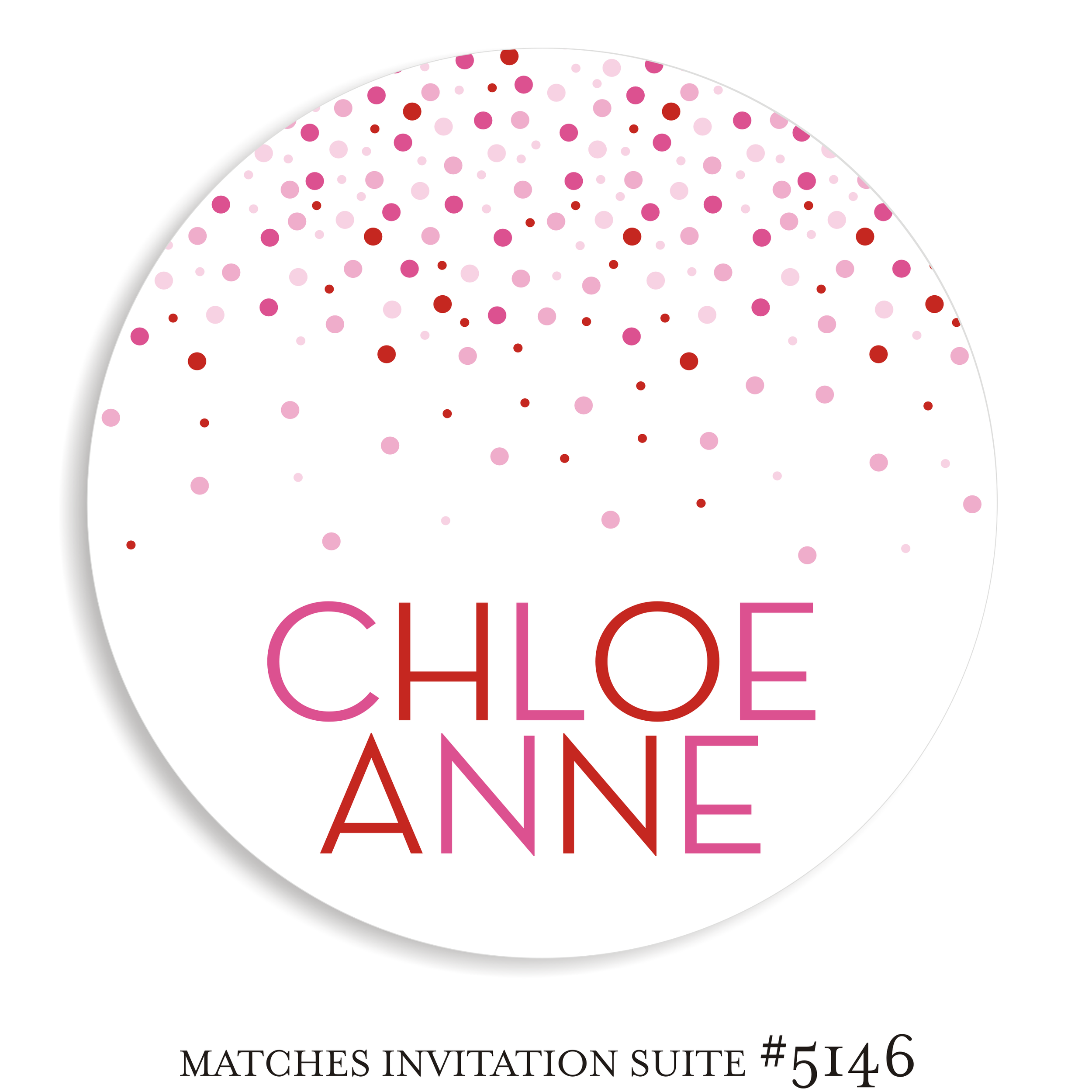 Dancefloor Decal Bat Mitzvah Suite 5146 - Chloe Anne