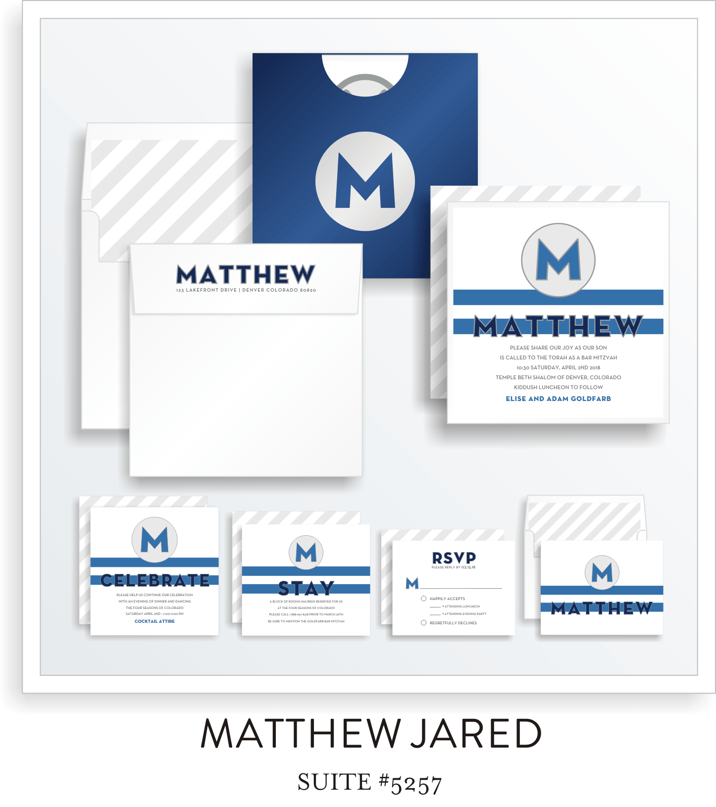 Copy of Bar Mitzvah Invitation Suite 5257 - Matthew Jared (Copy) (Copy) (Copy) (Copy) (Copy) (Copy) (Copy)