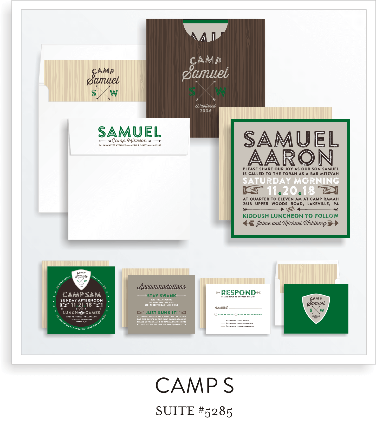 Copy of BAR MITZVAH SUITE 5285-CAMP S IN GREEN