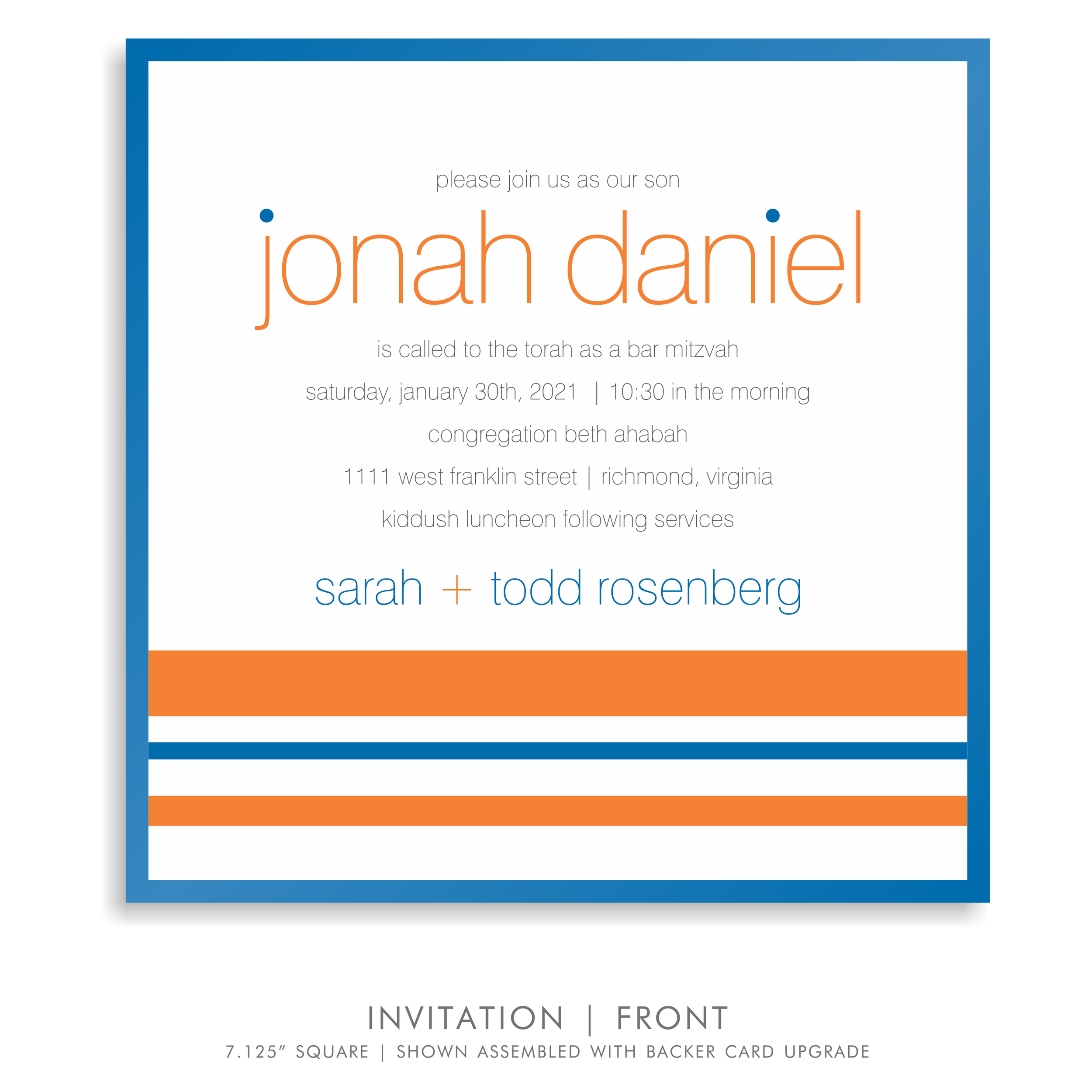 5084-BAR-MITZVAH-INVITATIONS — Bar Mitzvah Invitations &amp; Bat Mitzvah Invitations by Sarah ...
