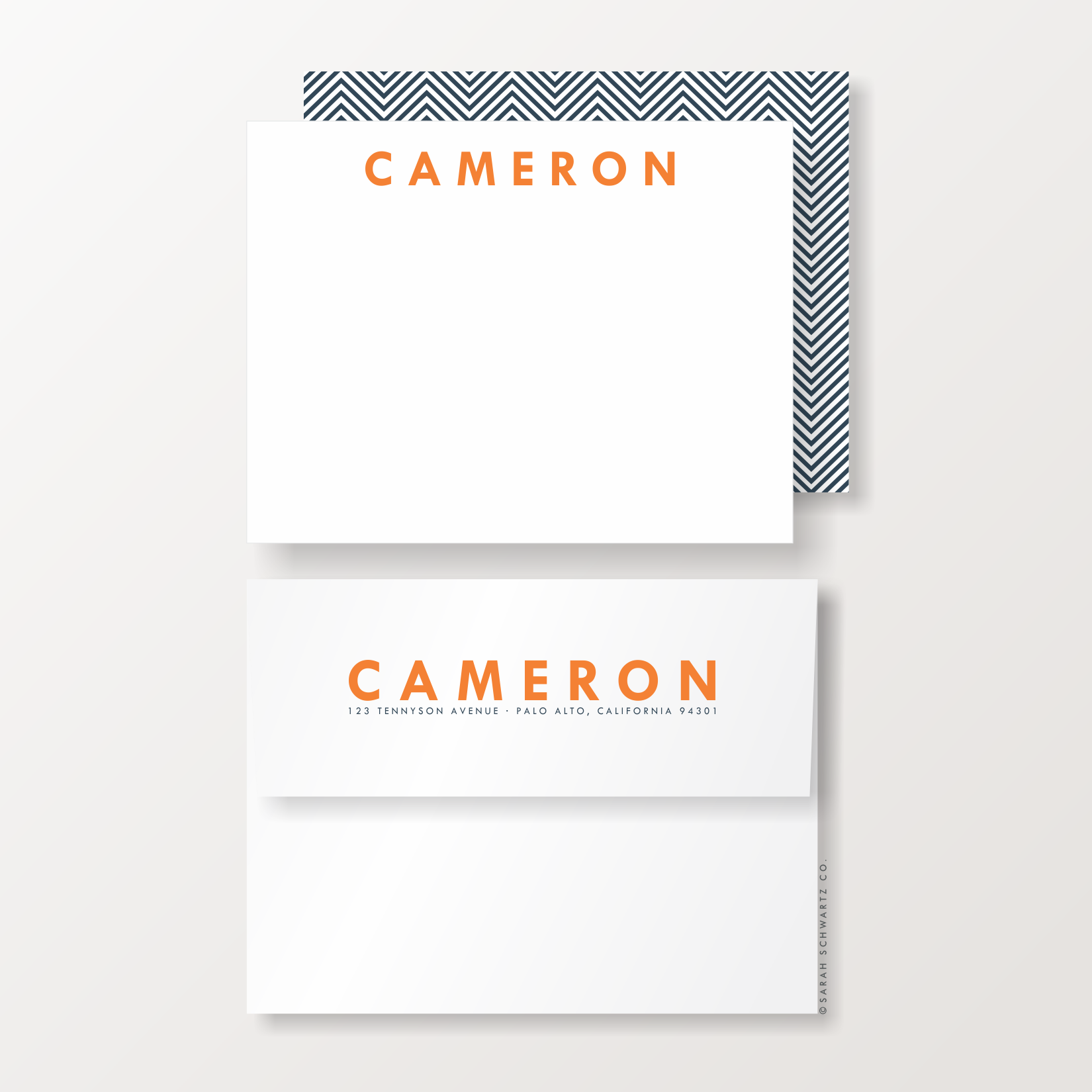 11 BAR MITZVAH SUITE 424 THANK YOU NOTE IN ORANGE.png