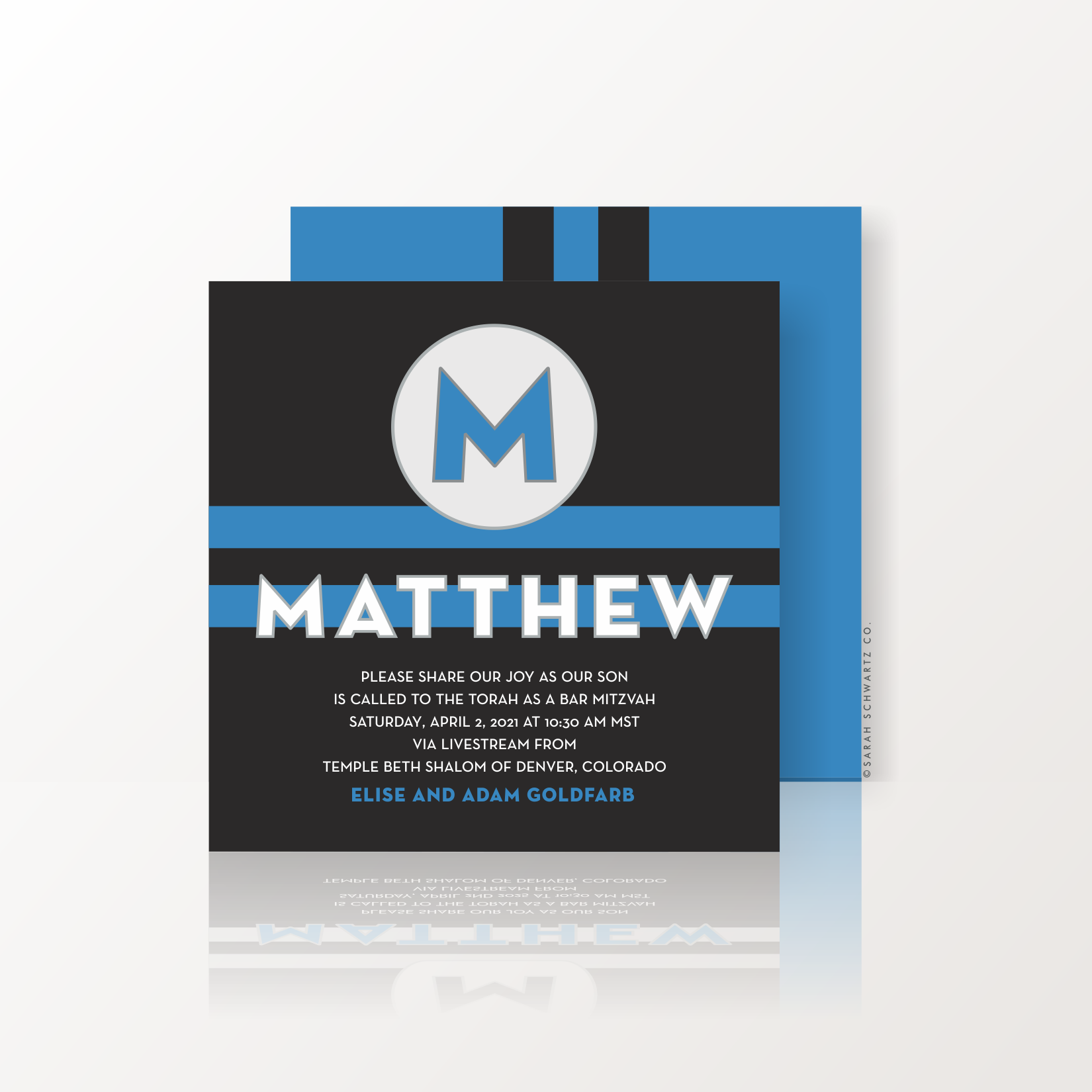 01 BAR MITZVAH SUITE 257 INVITATION IN BLACK + ROYAL.png