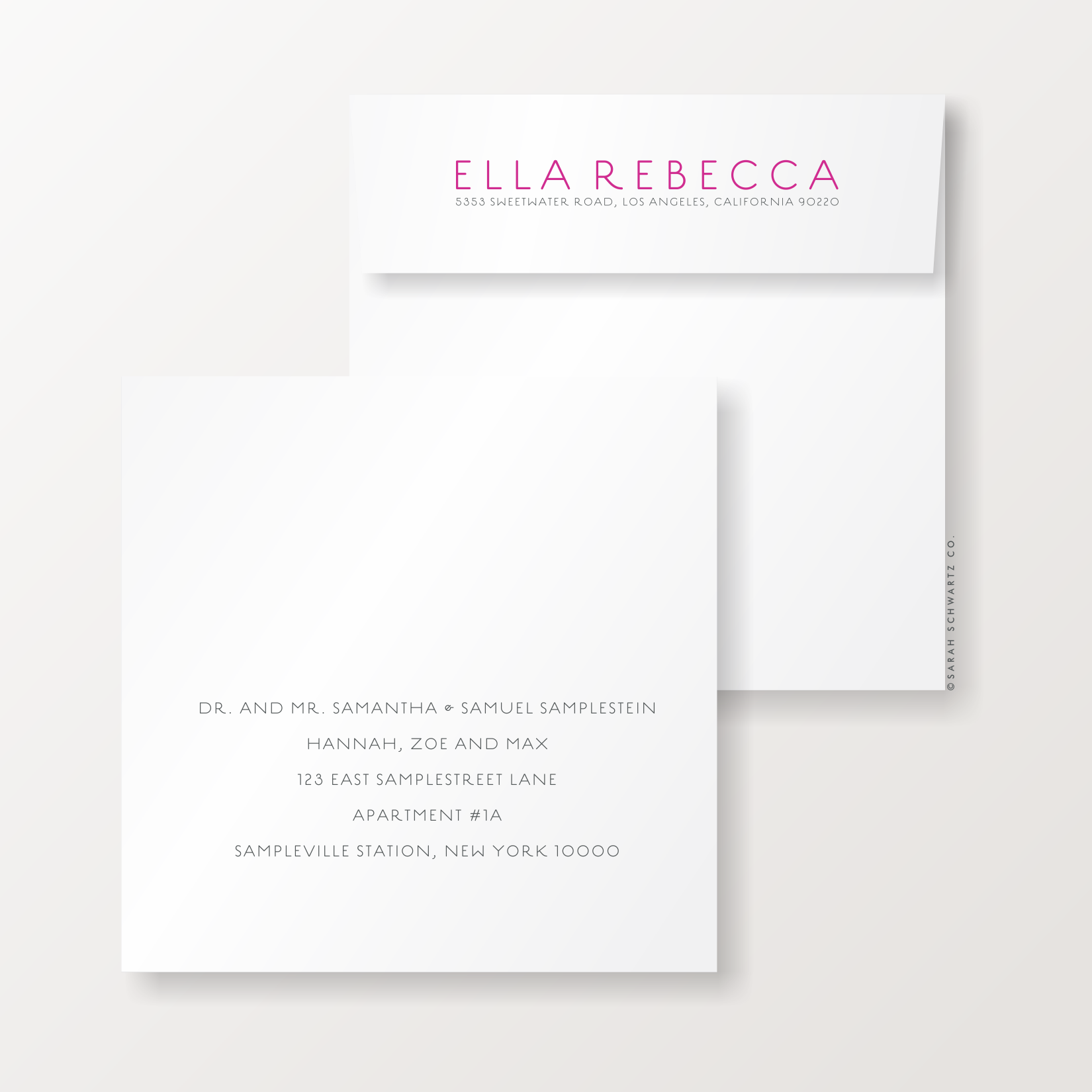 04 BAT MITZVAH SUITE 355 ADDRESSING IN FUCHSIA + VIOLET.png