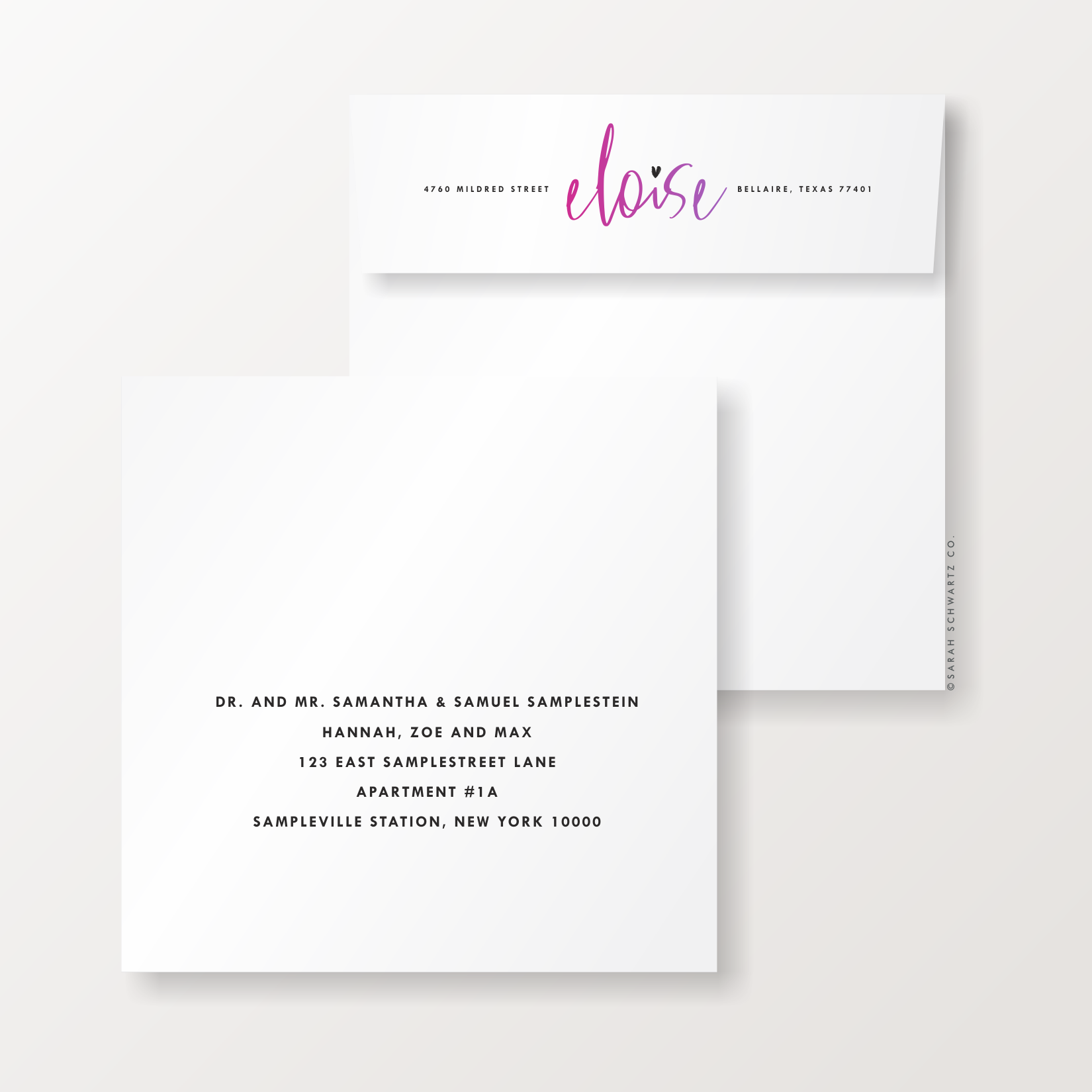 04 BAT MITZVAH SUITE 350 ADDRESSING IN FUCHSIA + VIOLET.png