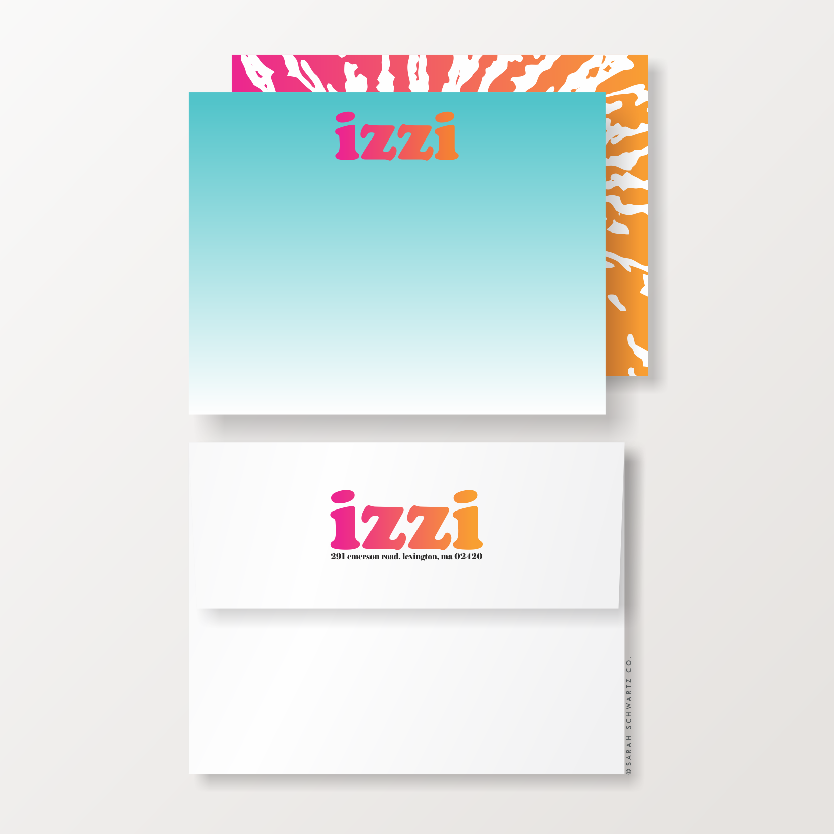15 BAT MITZVAH SUITE 377 THANK YOU NOTE IN PINKORANGE ON SKY.png
