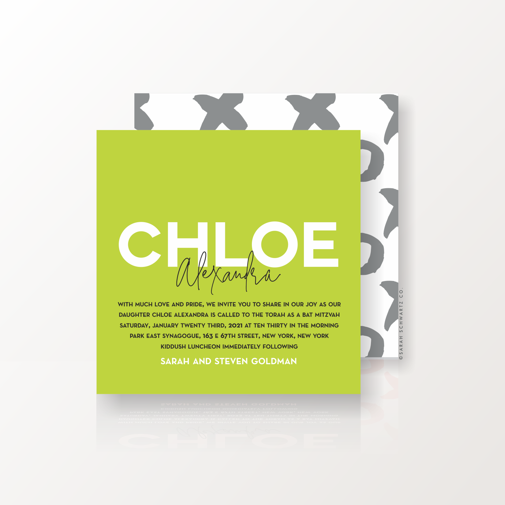 01 BAT MITZVAH SUITE 360 INVITATION IN LIME.png