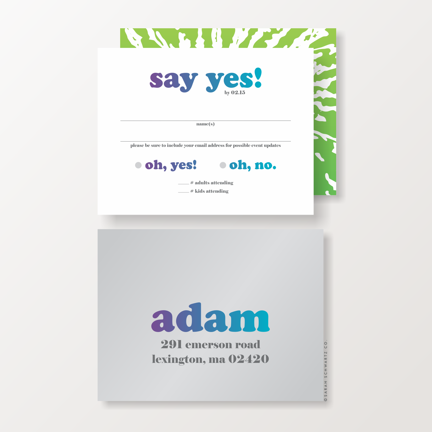 02 BAR MITZVAH SUITE 437 REPLY CARD IN GREEN.png