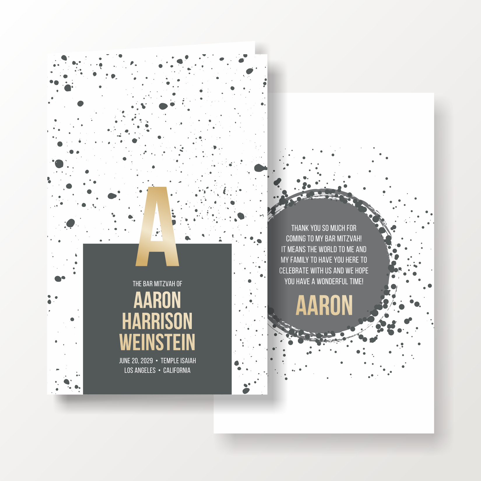 BAR MITZVAH PROGRAM COVERS SUITE 5411-1 (Copy) (Copy)