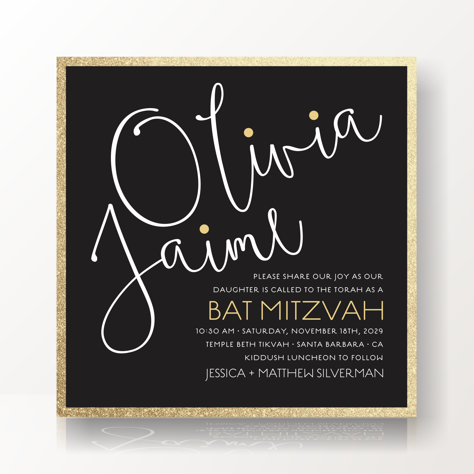 BAT MITZVAH INVITATION SUITE 5311-3