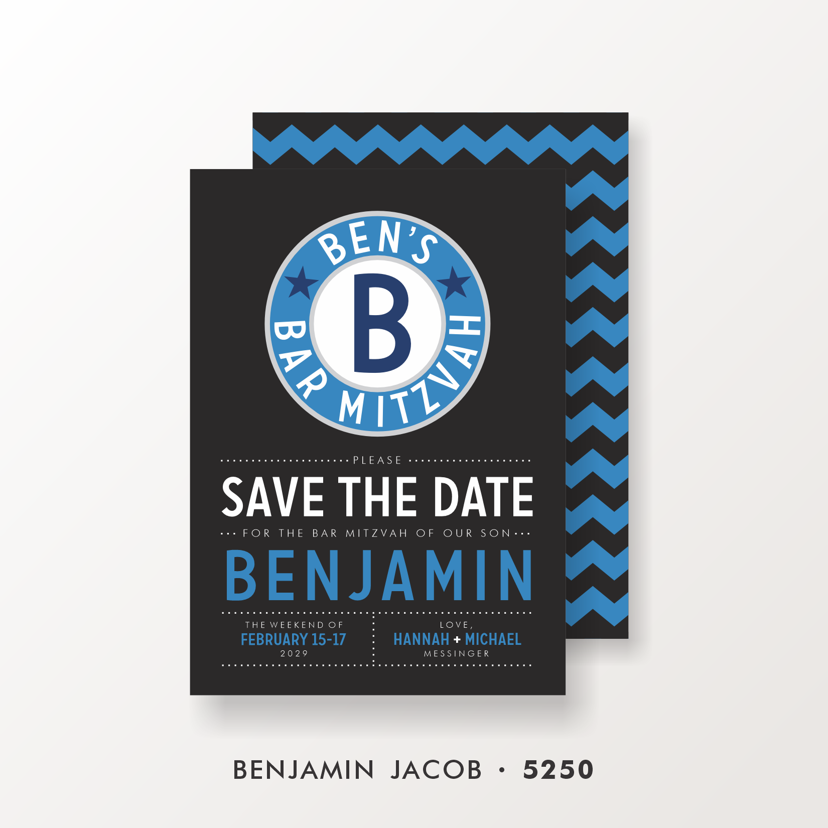 SARAH SCHWARTZ BAR MITZVAH SAVE THE DATE 5250