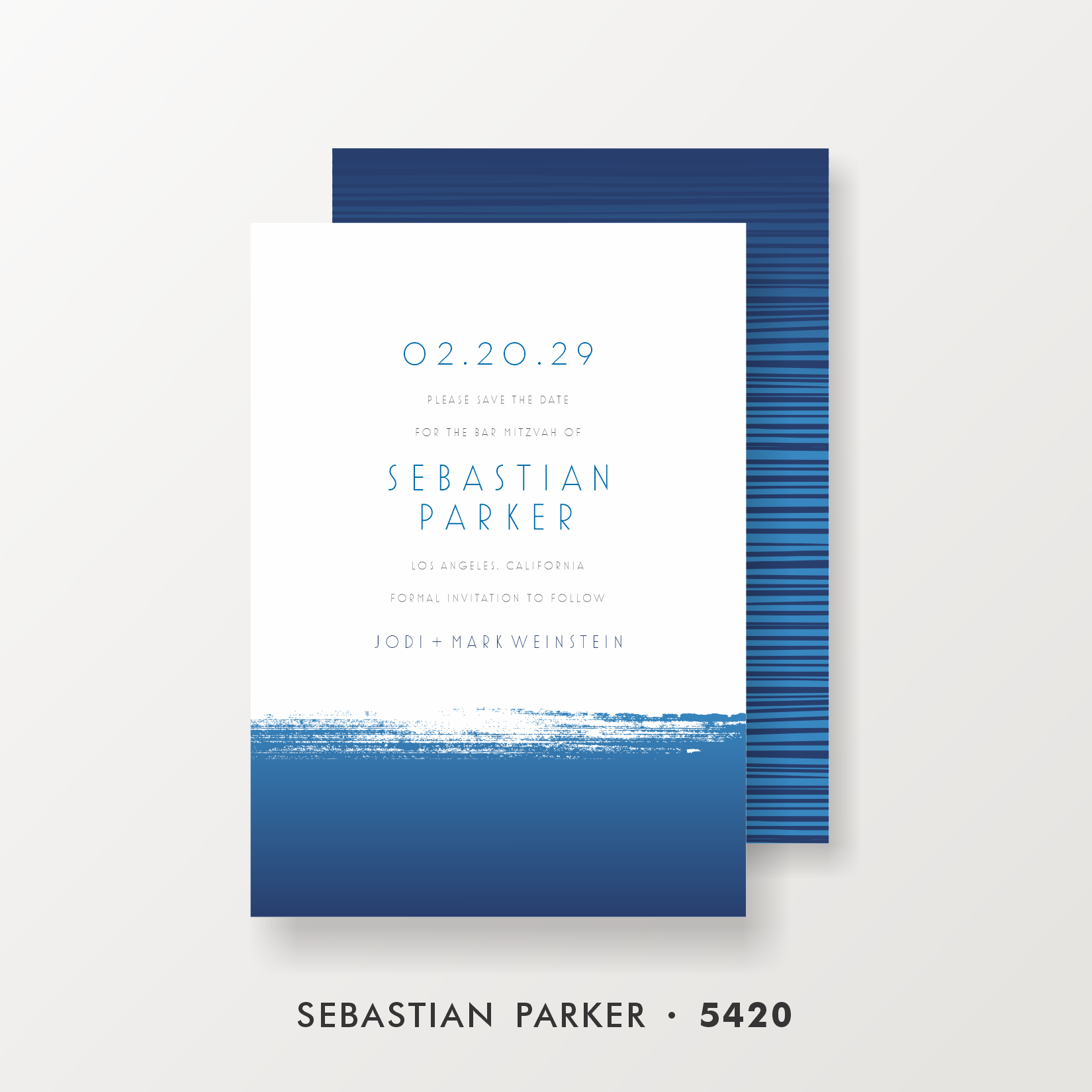 SARAH SCHWARTZ BAR MITZVAH SAVE THE DATE 5420