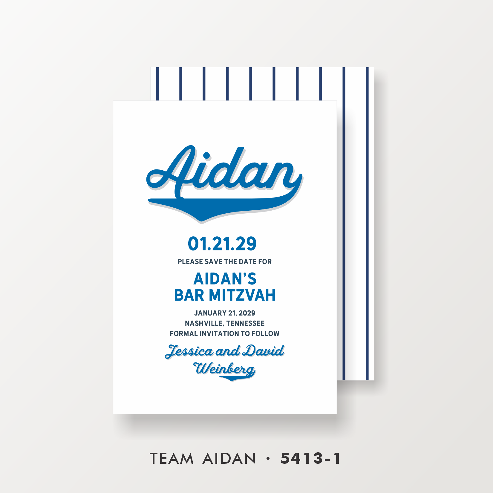 SARAH SCHWARTZ BAR MITZVAH SAVE THE DATE 5413-1