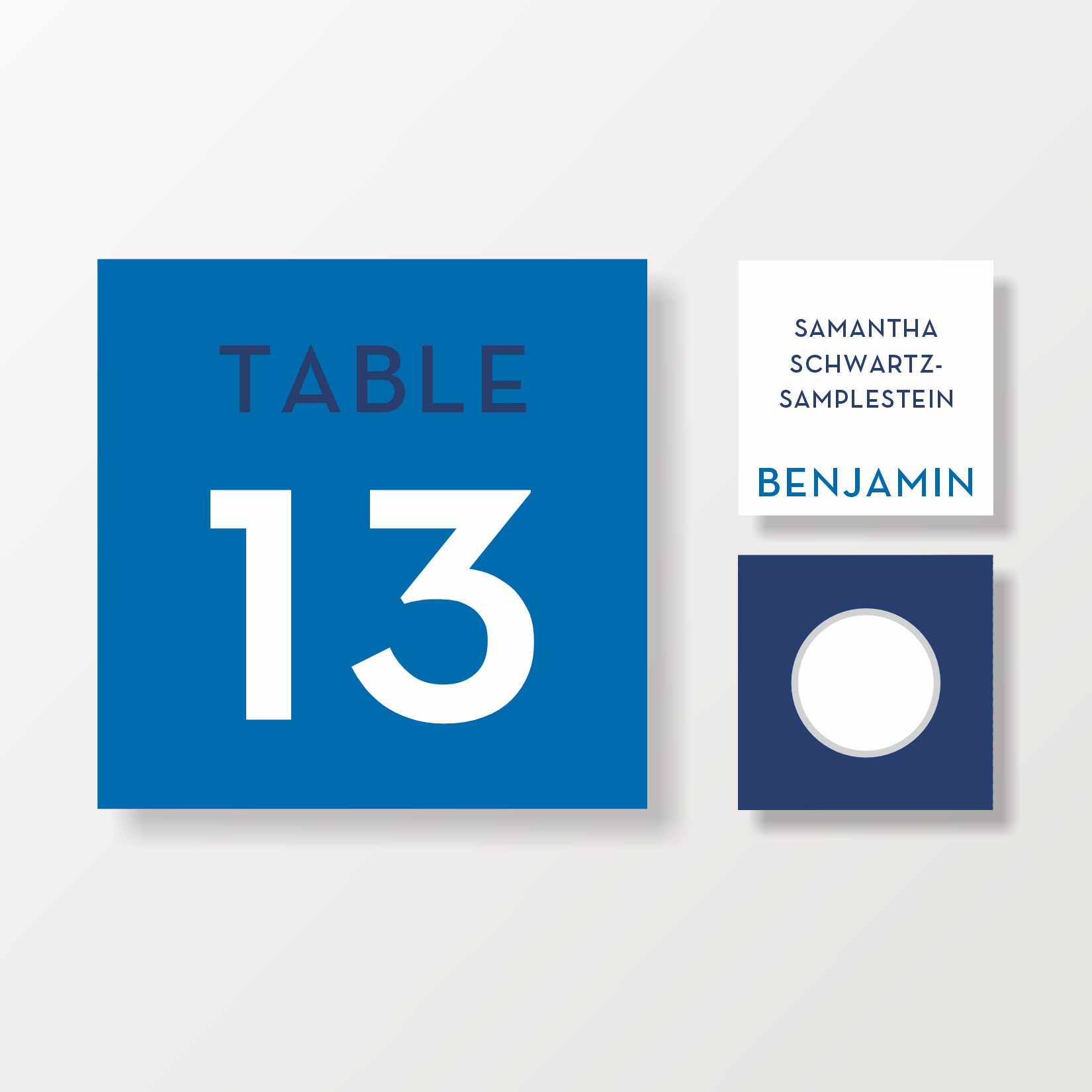 BAR MITZVAH PLACECARDS + TABLE #S SUITE 5298