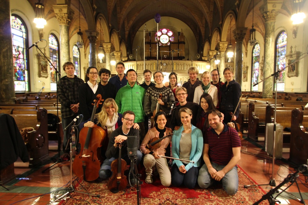 A record happily IN THE CAN!