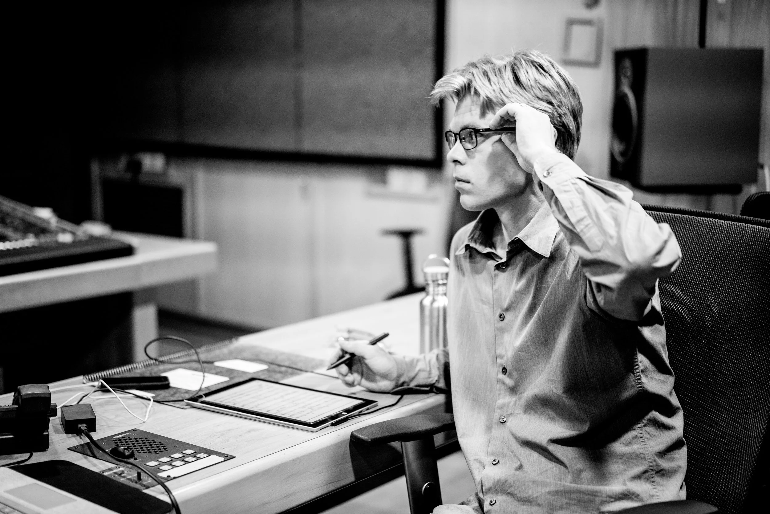 In Bratislava, producing in the Bratislava Radio Building.