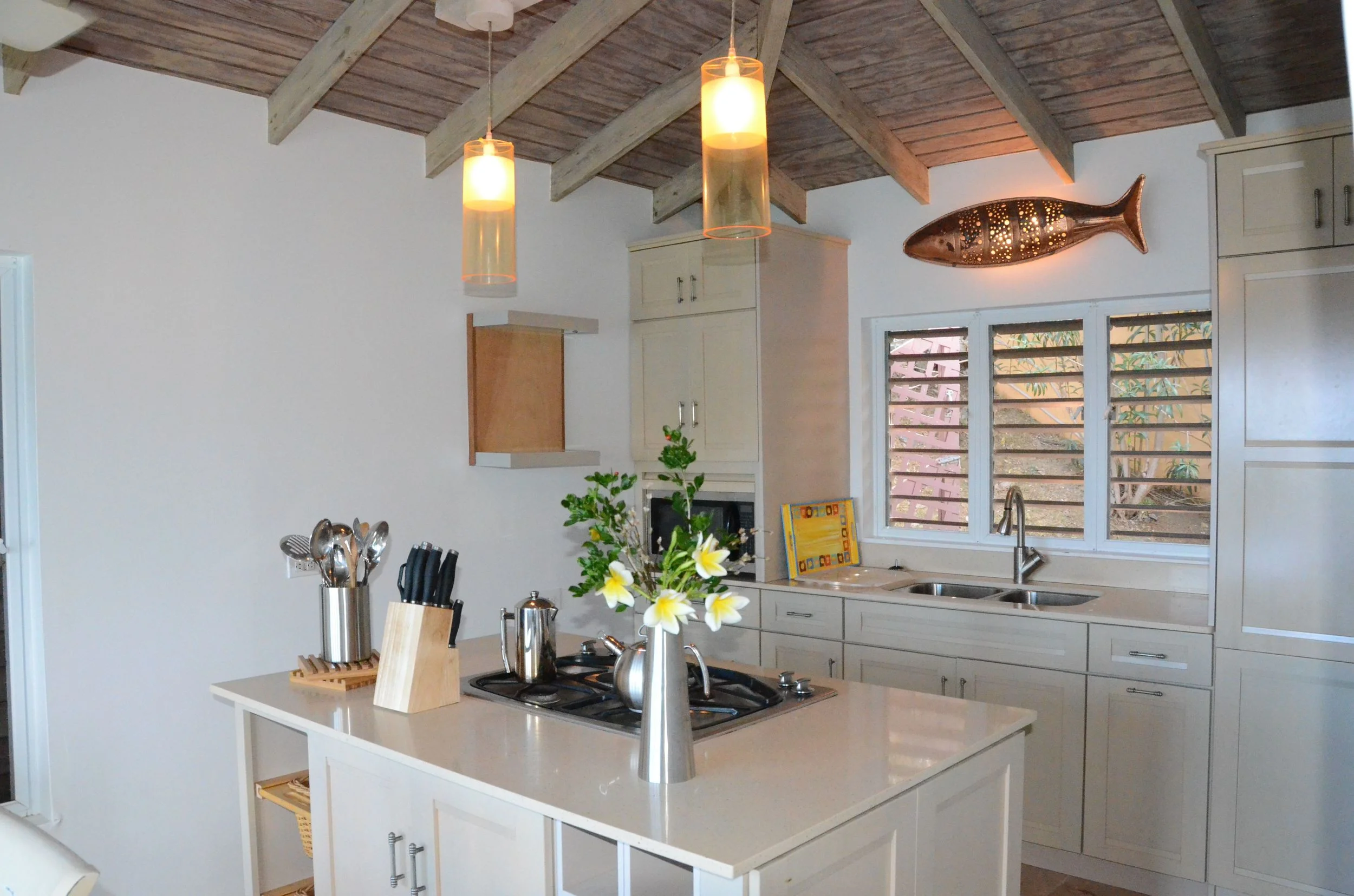Kitchen of Avocado Cottage