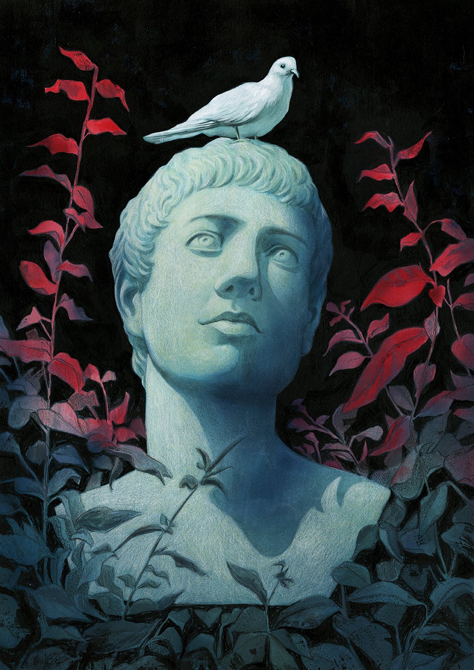 The Burden Of Stillness - mixed media