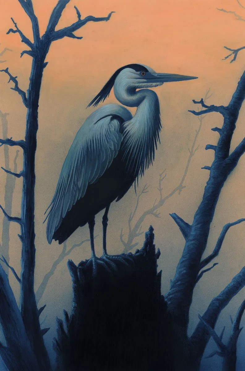 “A Most Needed Crisis” – graphite, ink, charcoal, acrylic, Prismacolor & gouache