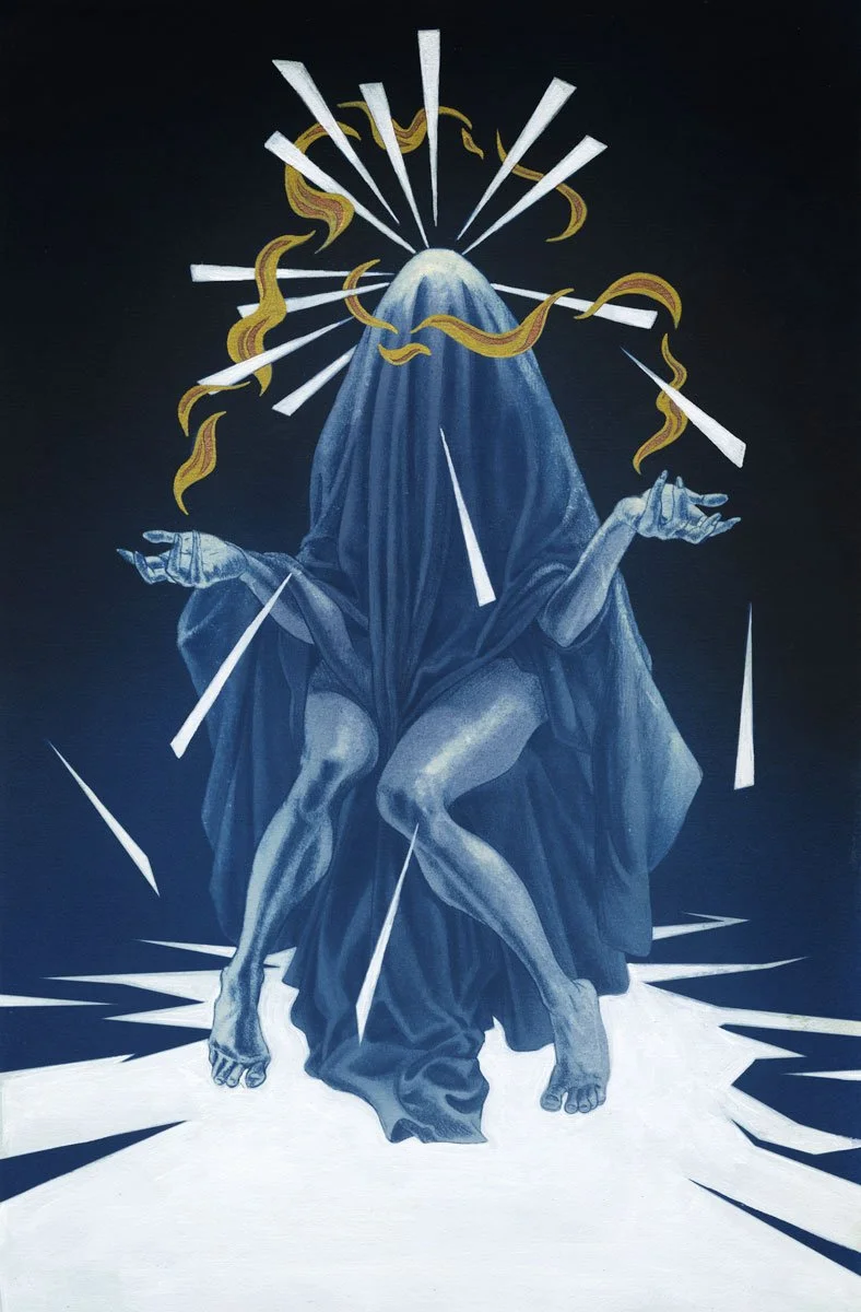 “I Am Not An Object To Be Fixed” - cyanotype, acrylic & ink