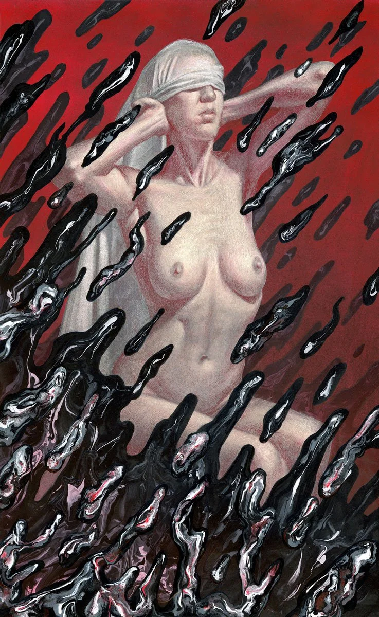 A Proper Time For Surrender - original art