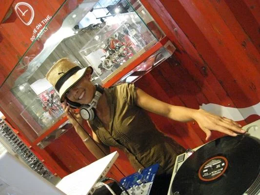 DJ at a Puma Store Event