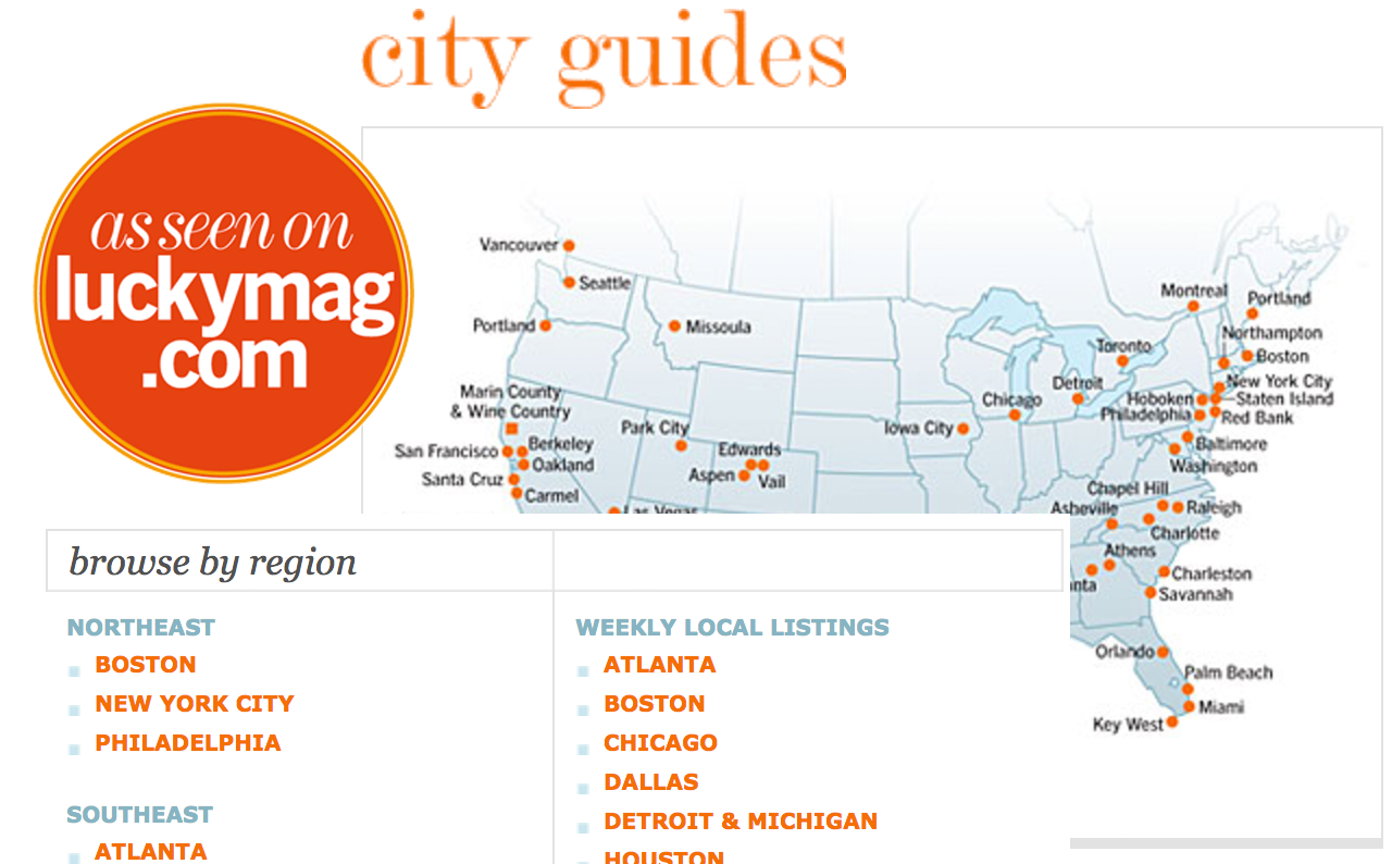 Luckymag City Guides