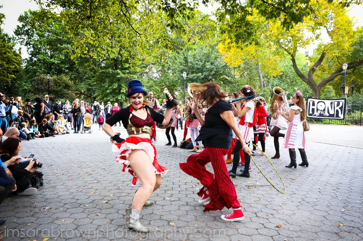 CLICK HERE TO VIEW AND DOWNLOAD PHOTOS FROM TOMPKINS SQUARE PARK HONK! FESTIVAL 10-18-14http://sarabrown.smugmug.com/Photo-Dancer-sez-Come-Da/i-svrNcjs