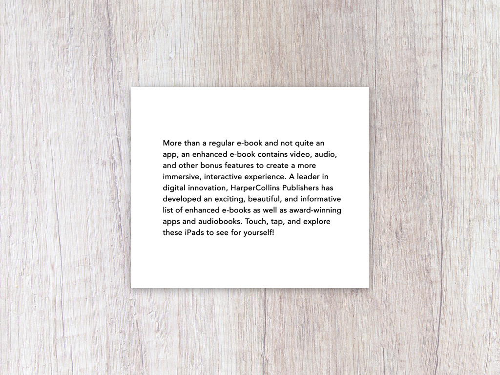 Enhanced E-Book Display