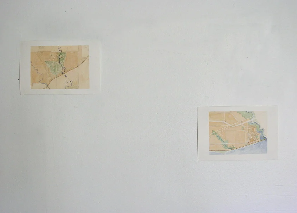 Building home, installation detail i. Watercolour on paper. 2010-2011