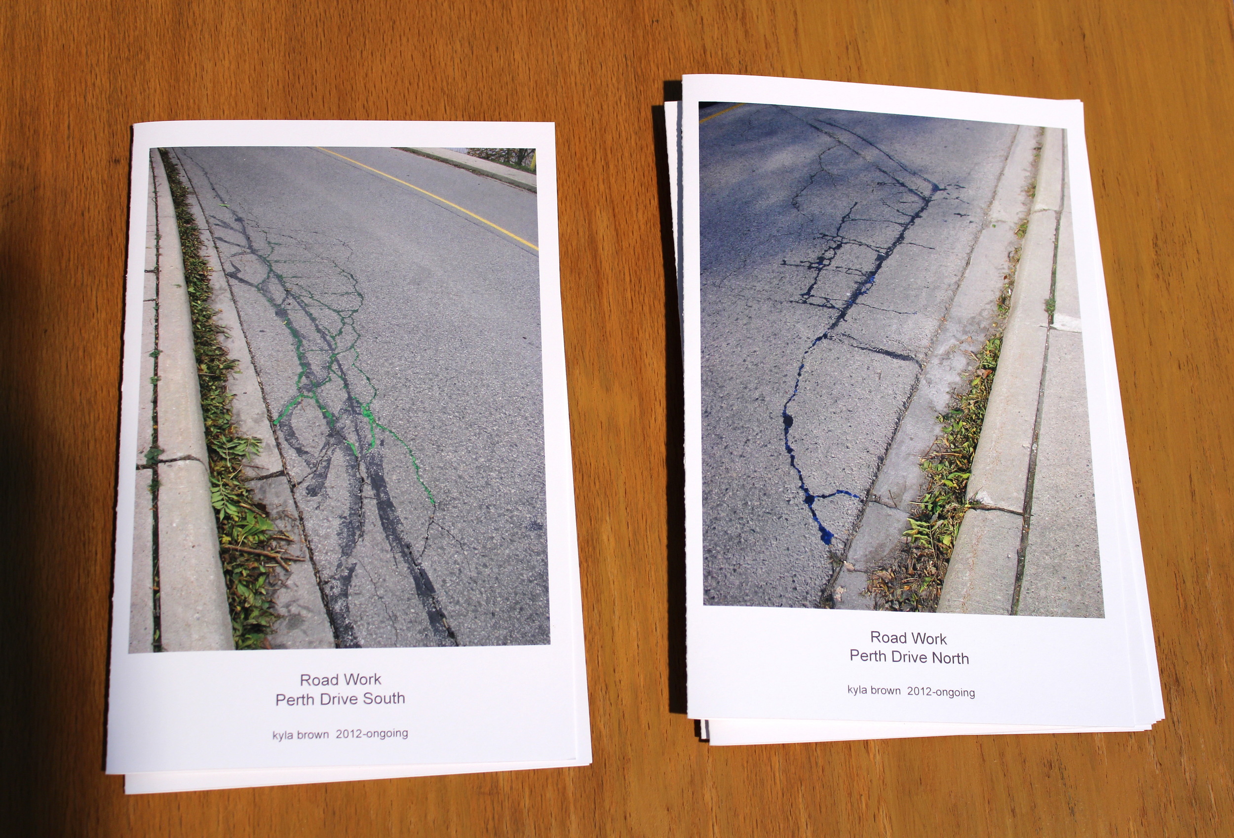 "Road Work: Perth Dr., North & South"