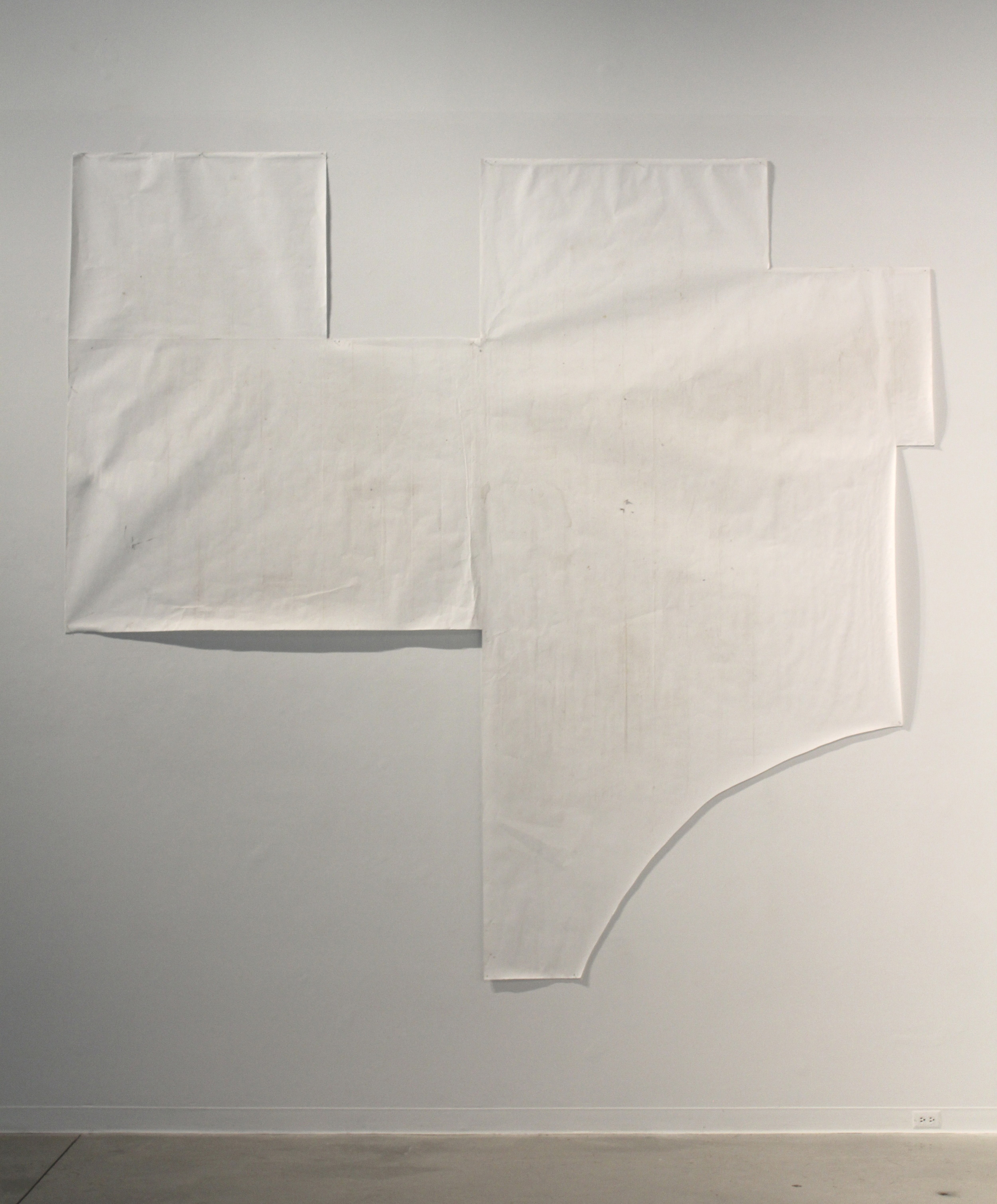 installation view, "Floor Plan: bedroom. 518 1/2 Dufferin Ave. (upper), London ON"