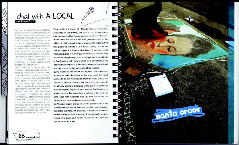 Published Cook Guide Book Text Layout /Photographs