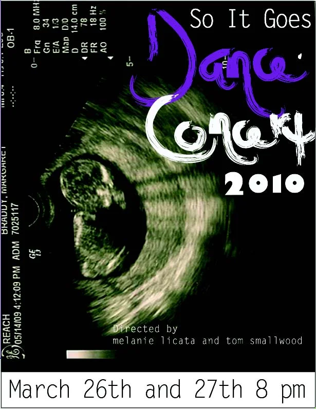 Rider University Dance Concert Poster