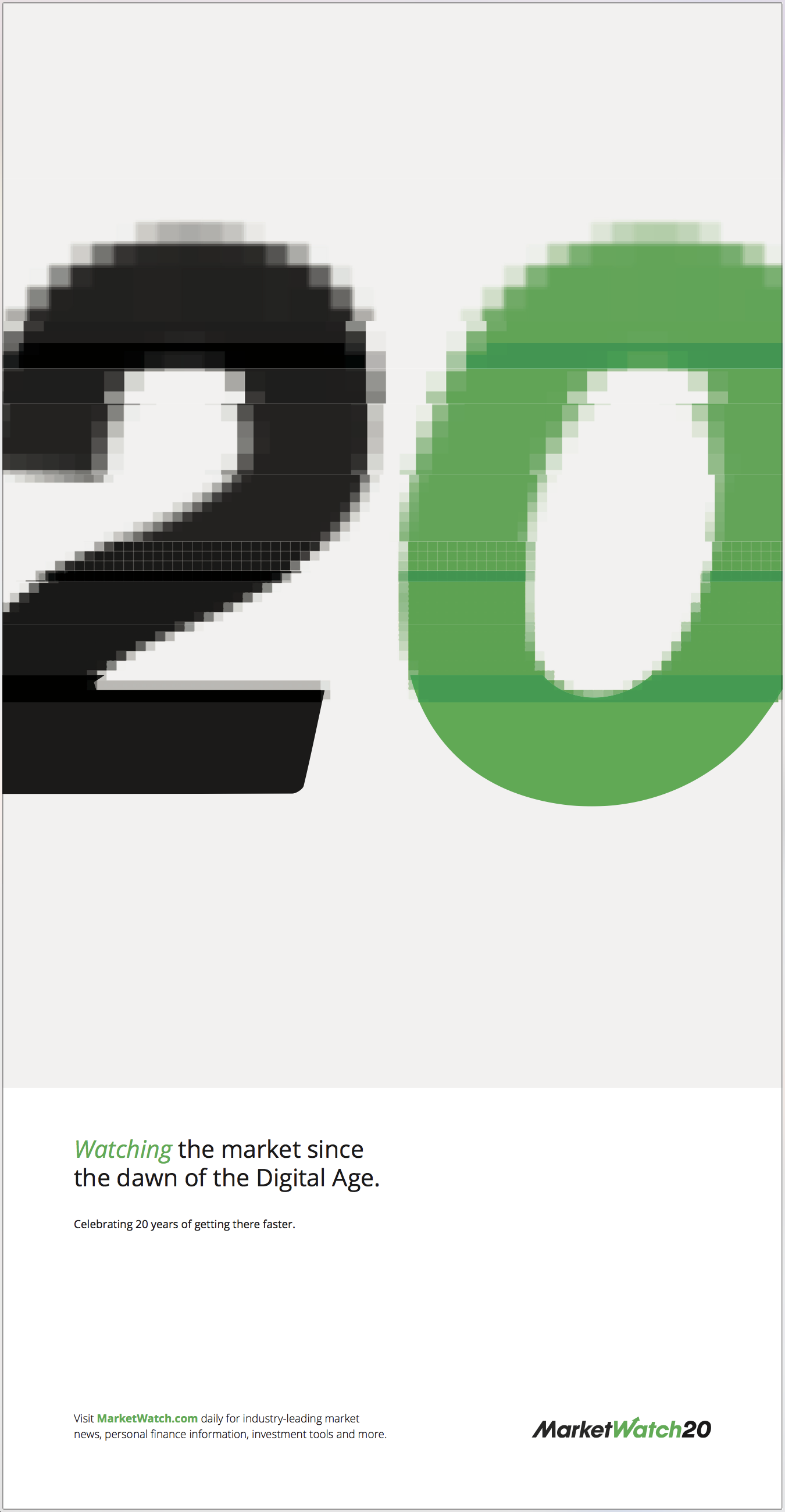 Marketwatch anniversary Ad