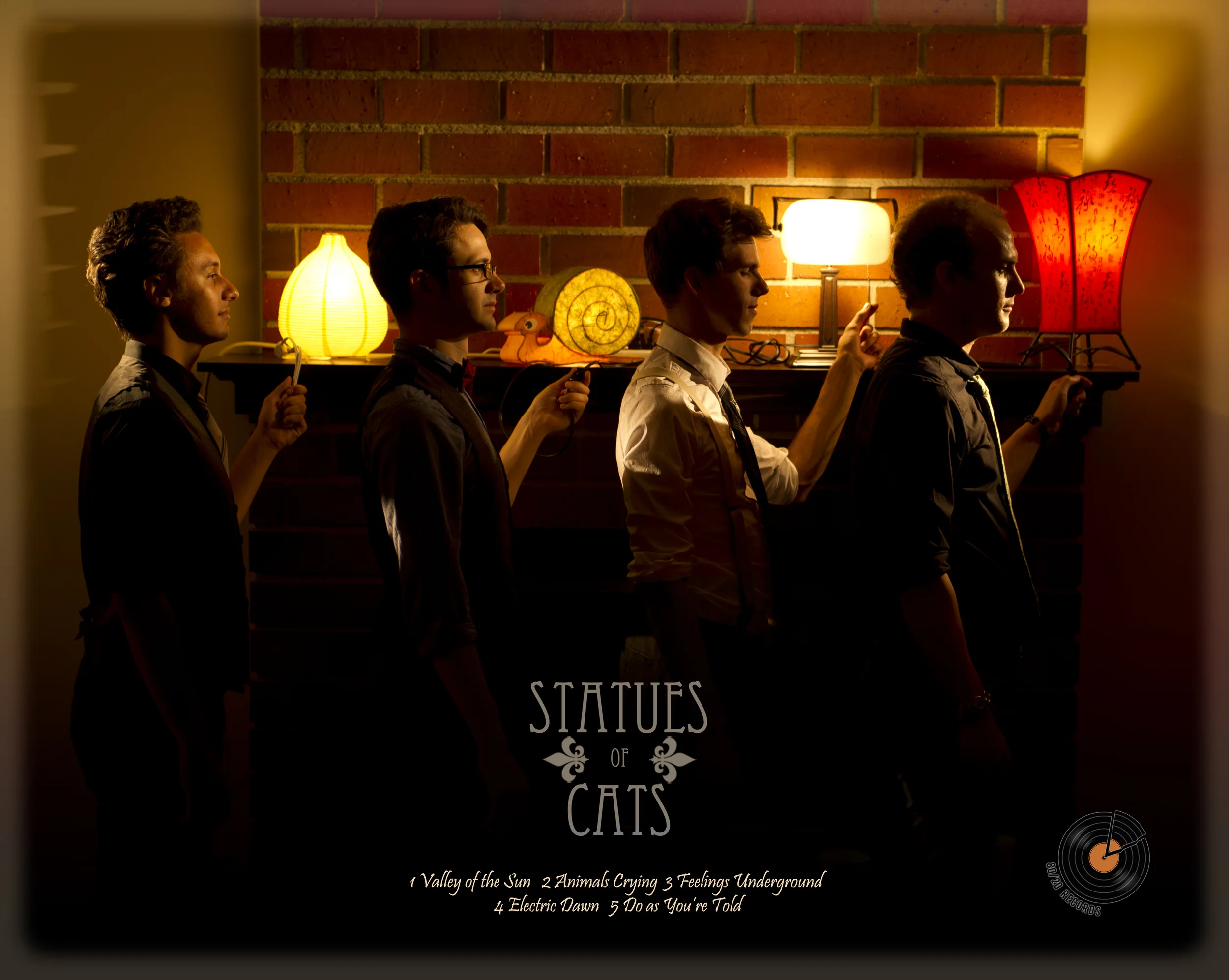 Statues Of Cats - (L-R) Anthony 'Nino' Salazar, Daniel Rojas, Jonney Machtig, David Hauge