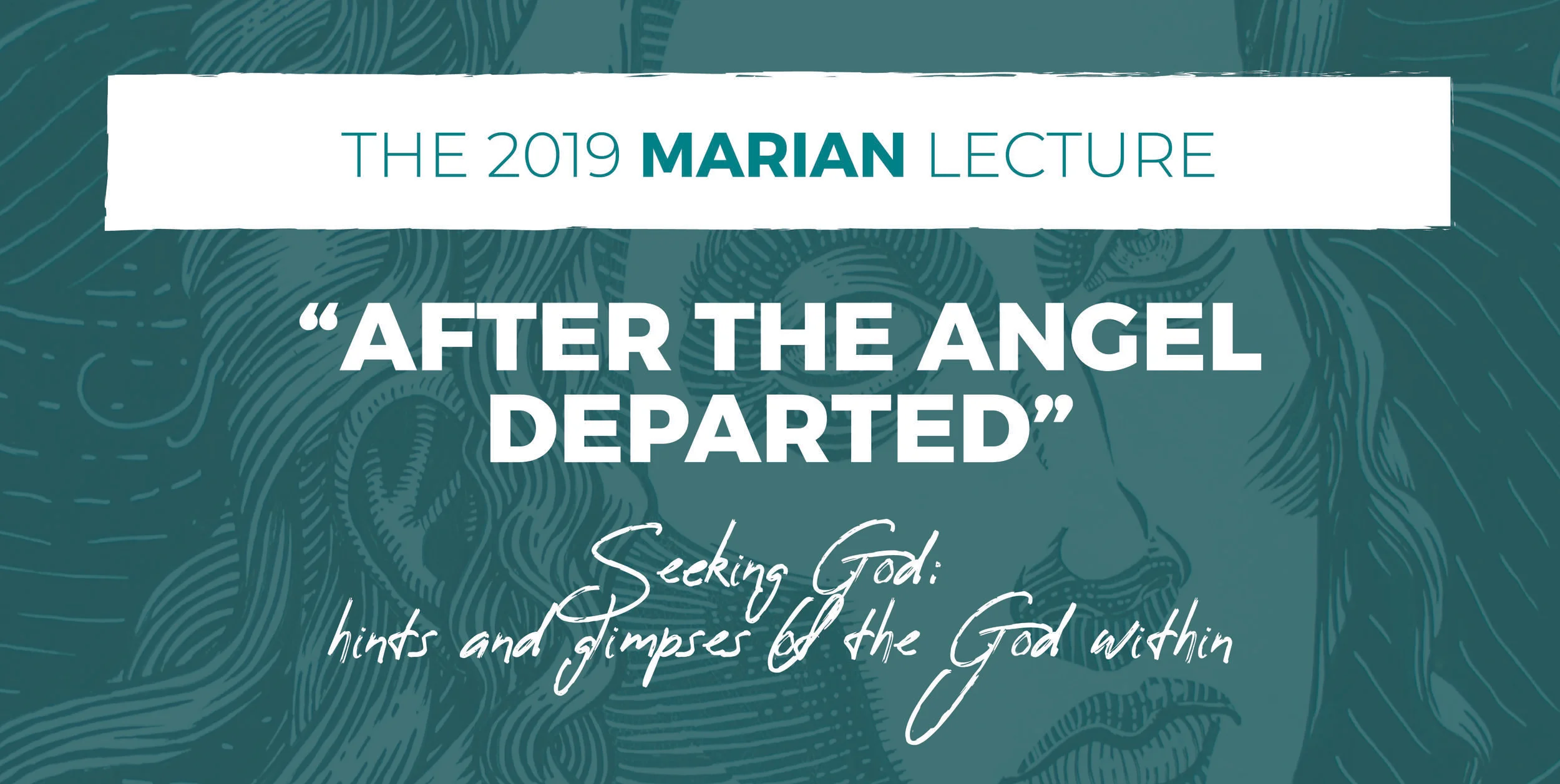 The 2019 Marian Lecture - Melbourne