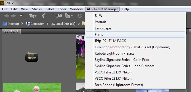 New Menu integrated into the Main Menu