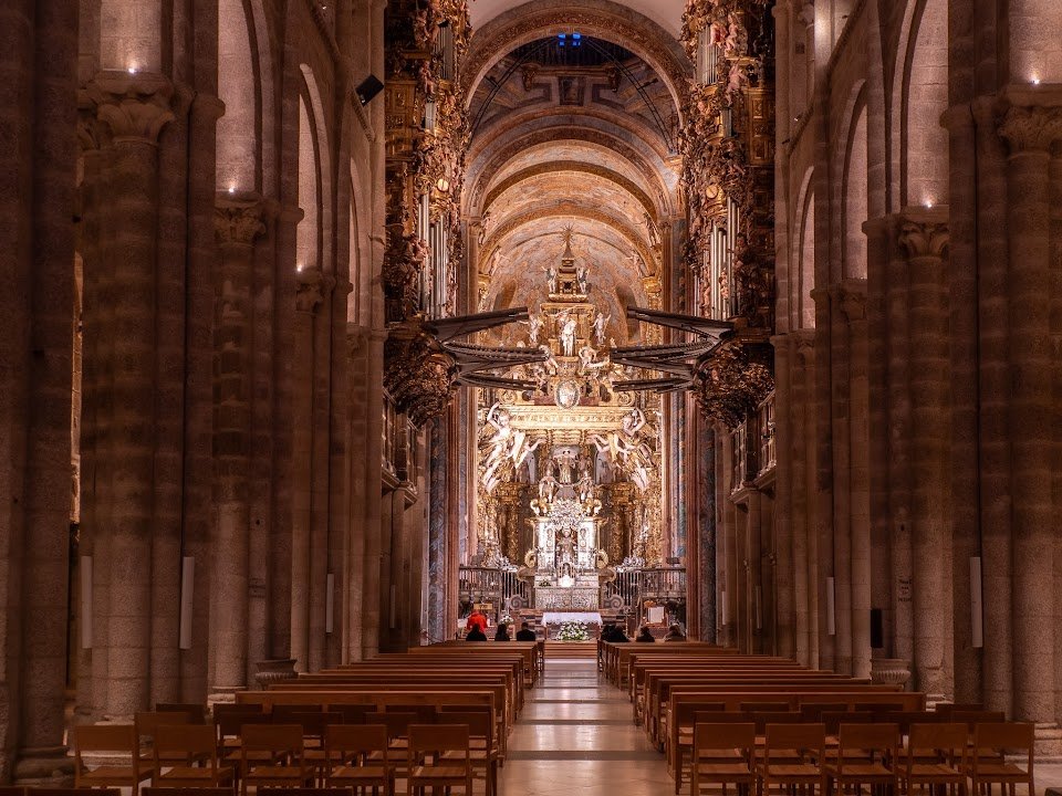 Cathedral of Santiago de Compostela, Spain