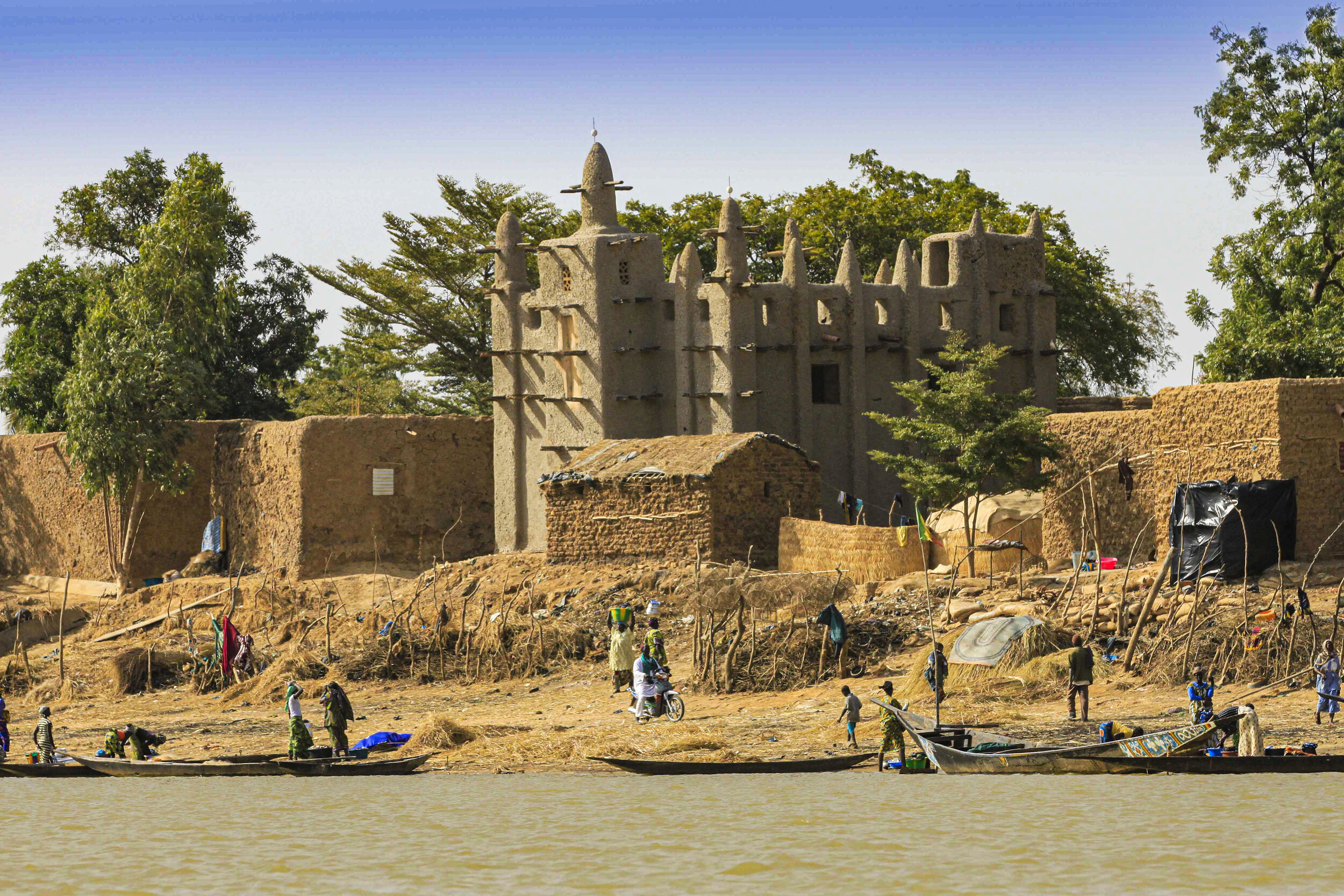  Niger River, Mali, W. Africa 