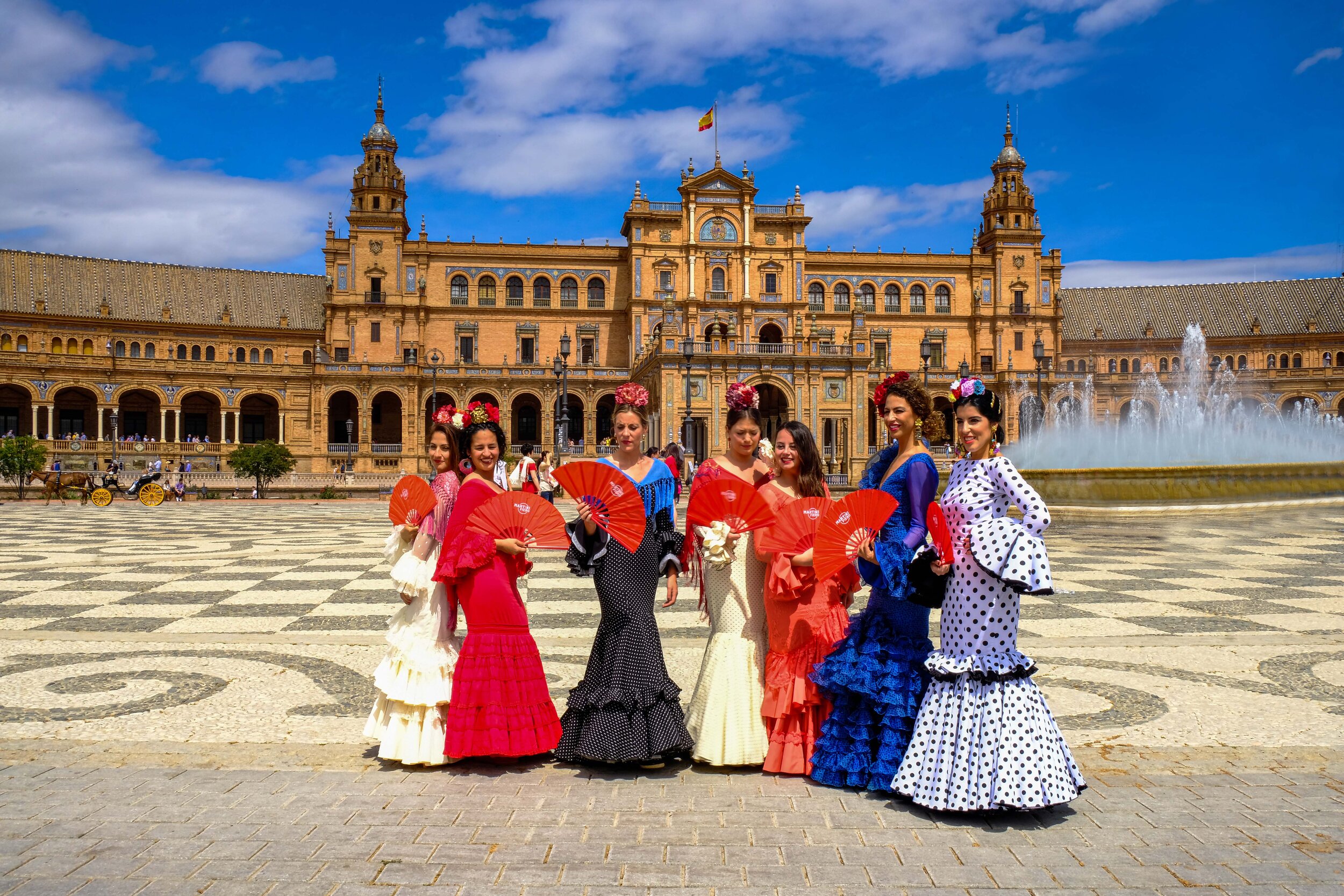  Plaza de Espana, Seville, Spain   