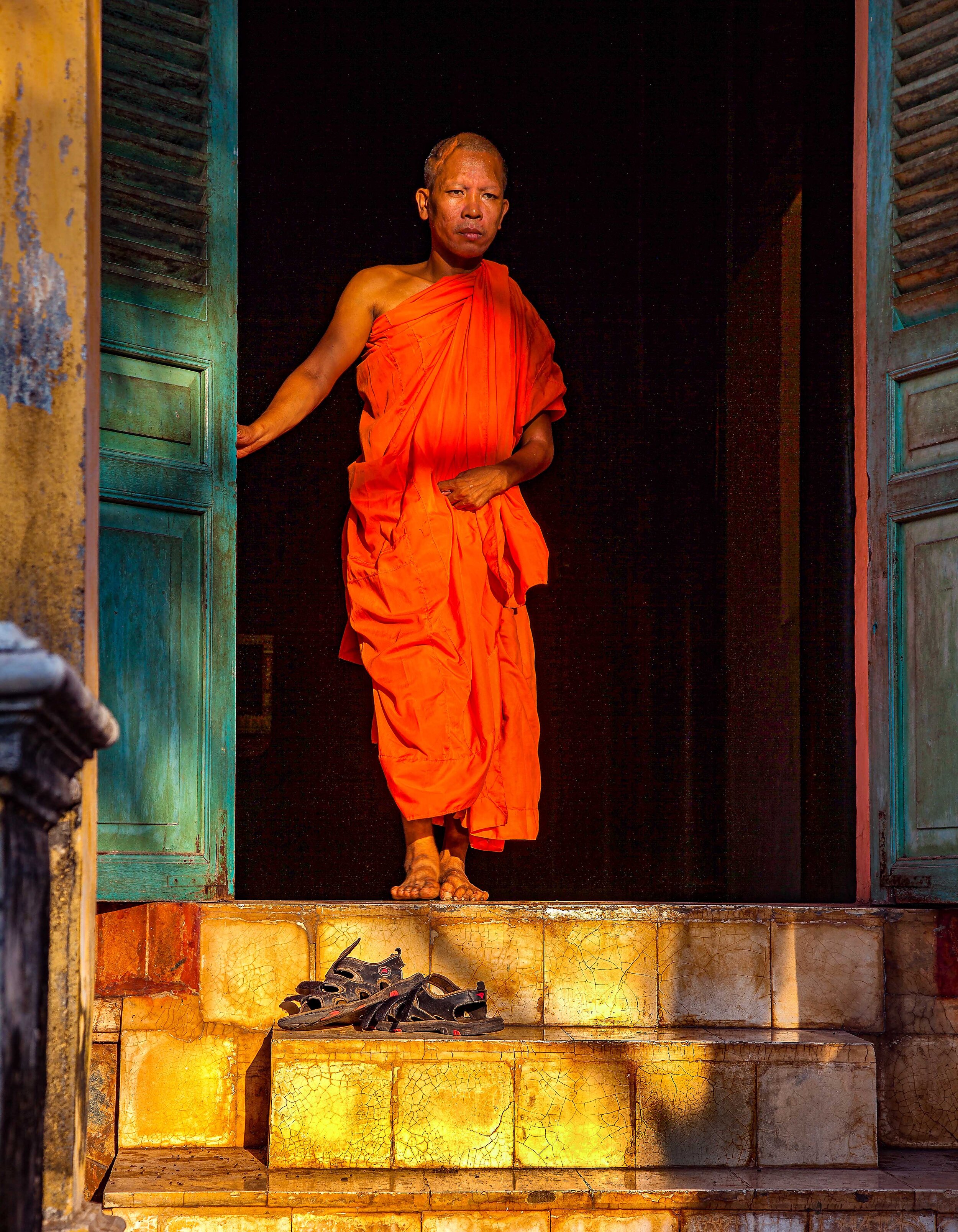  Monk, Mekong Delta, Vietnam         