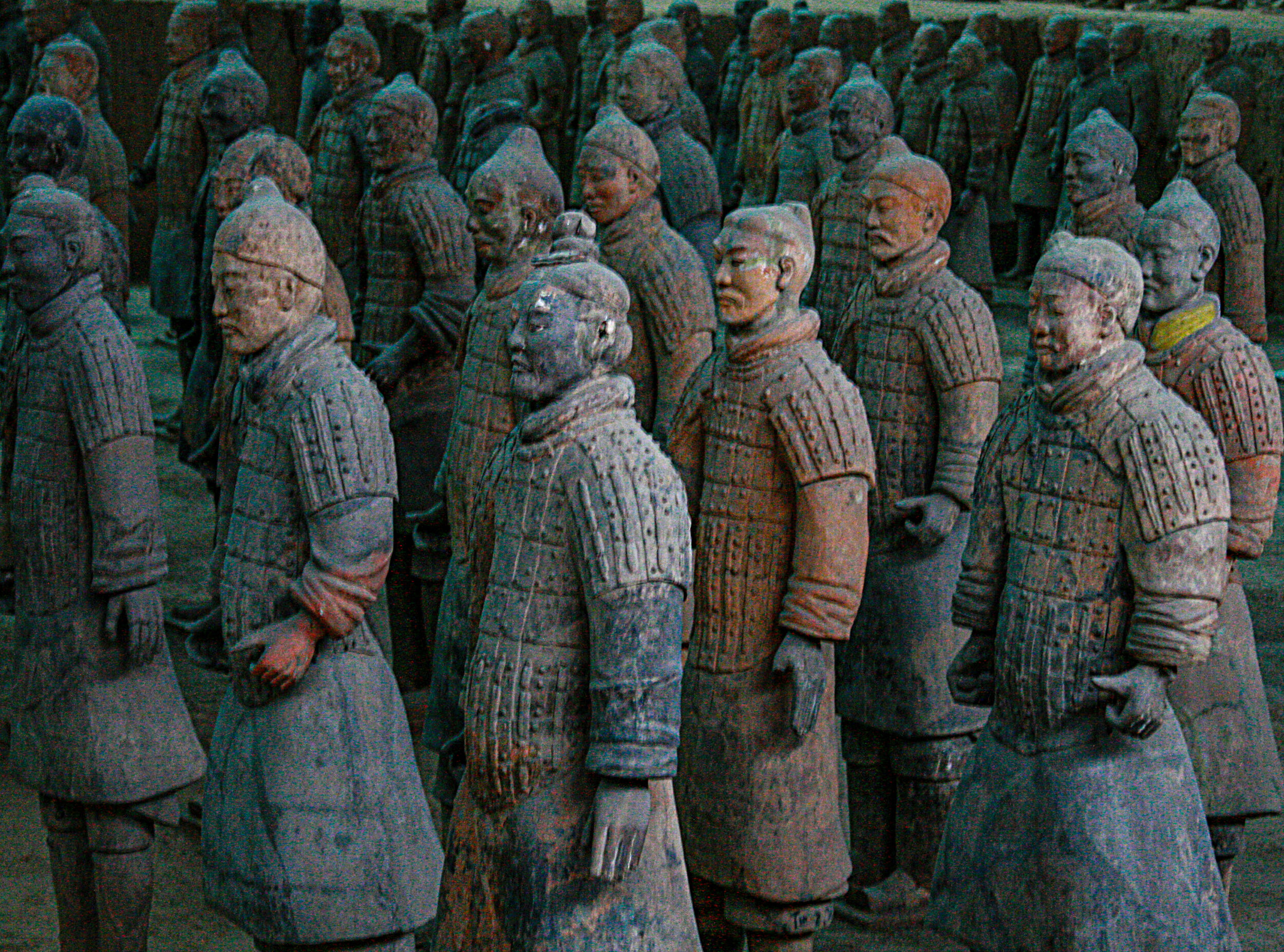  Terra Cotta Warriors, Xian, China         