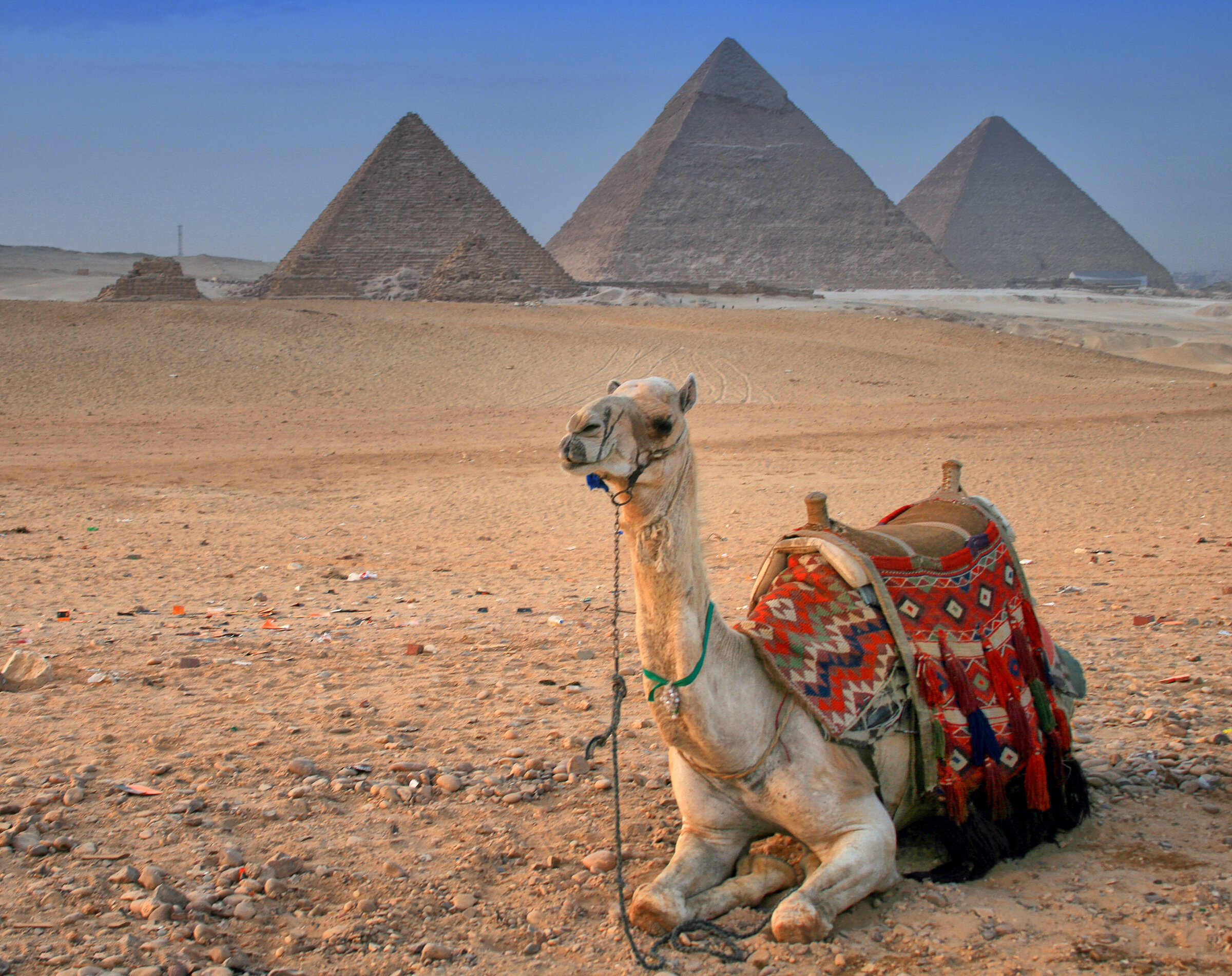  Great Pyramids, Giza, Egypt 