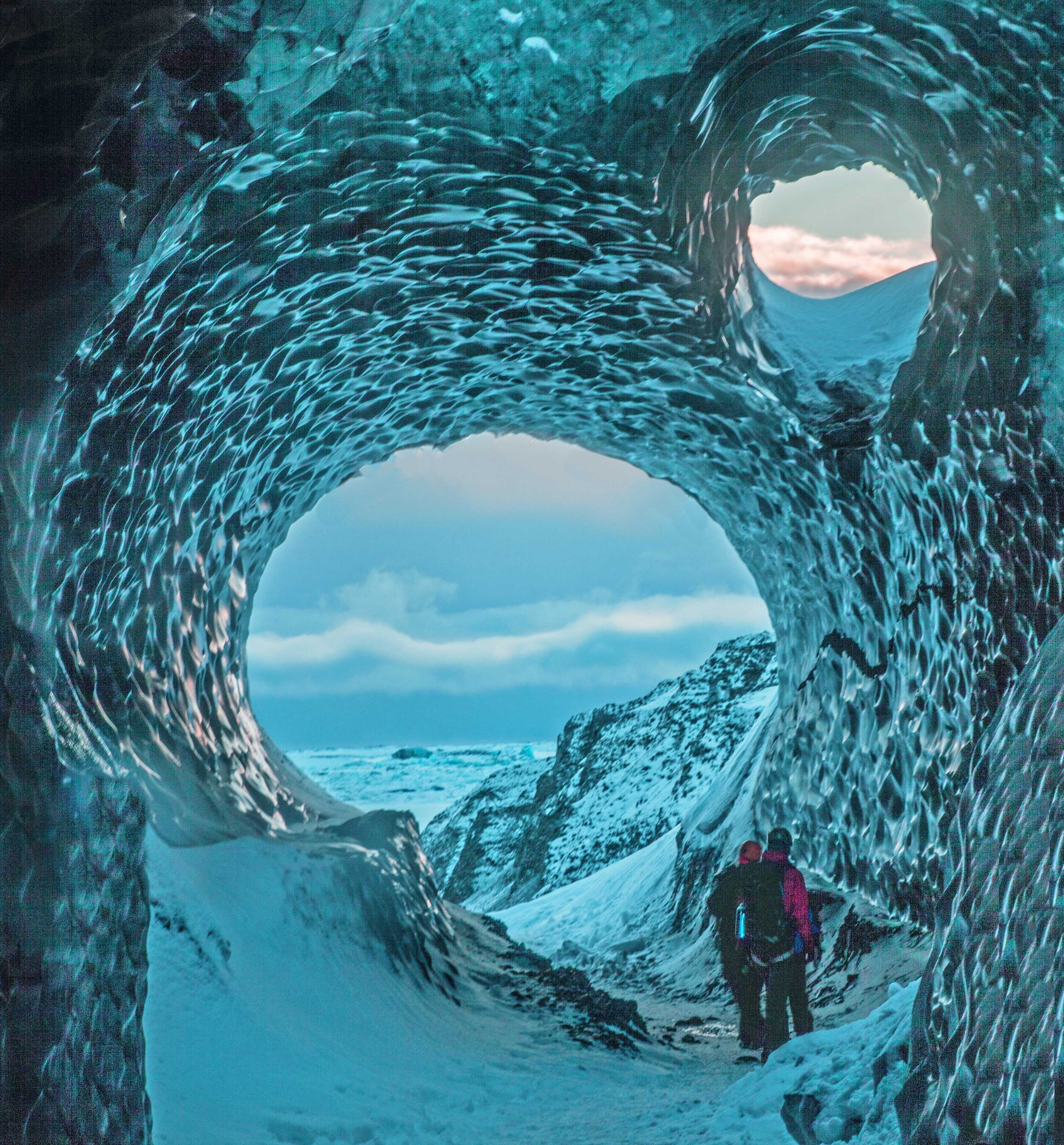  Ice Cave, Jokulsarlon Glacier, Iceland 
