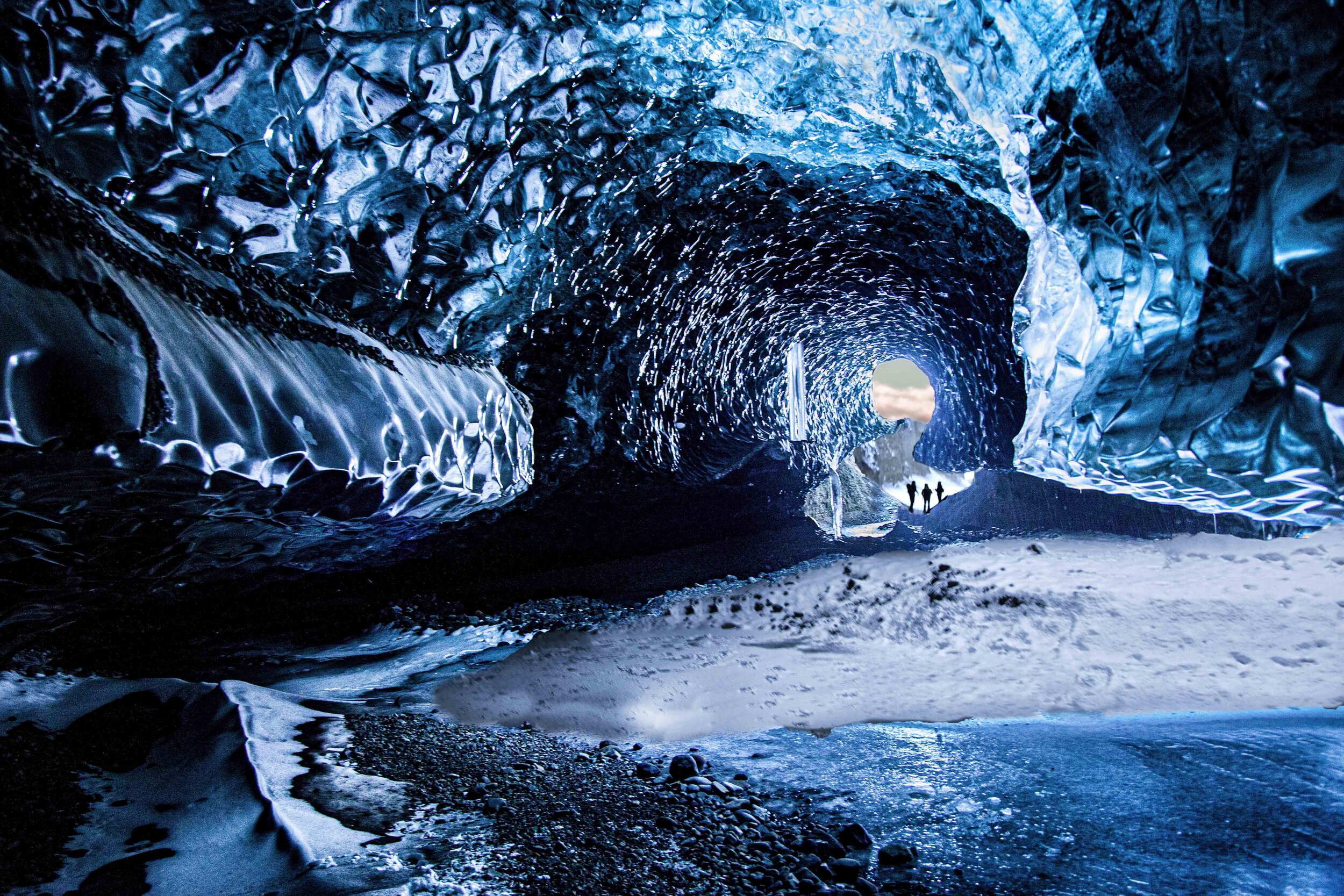  Ice Cave, Jokulsarlon Glacier, Iceland 