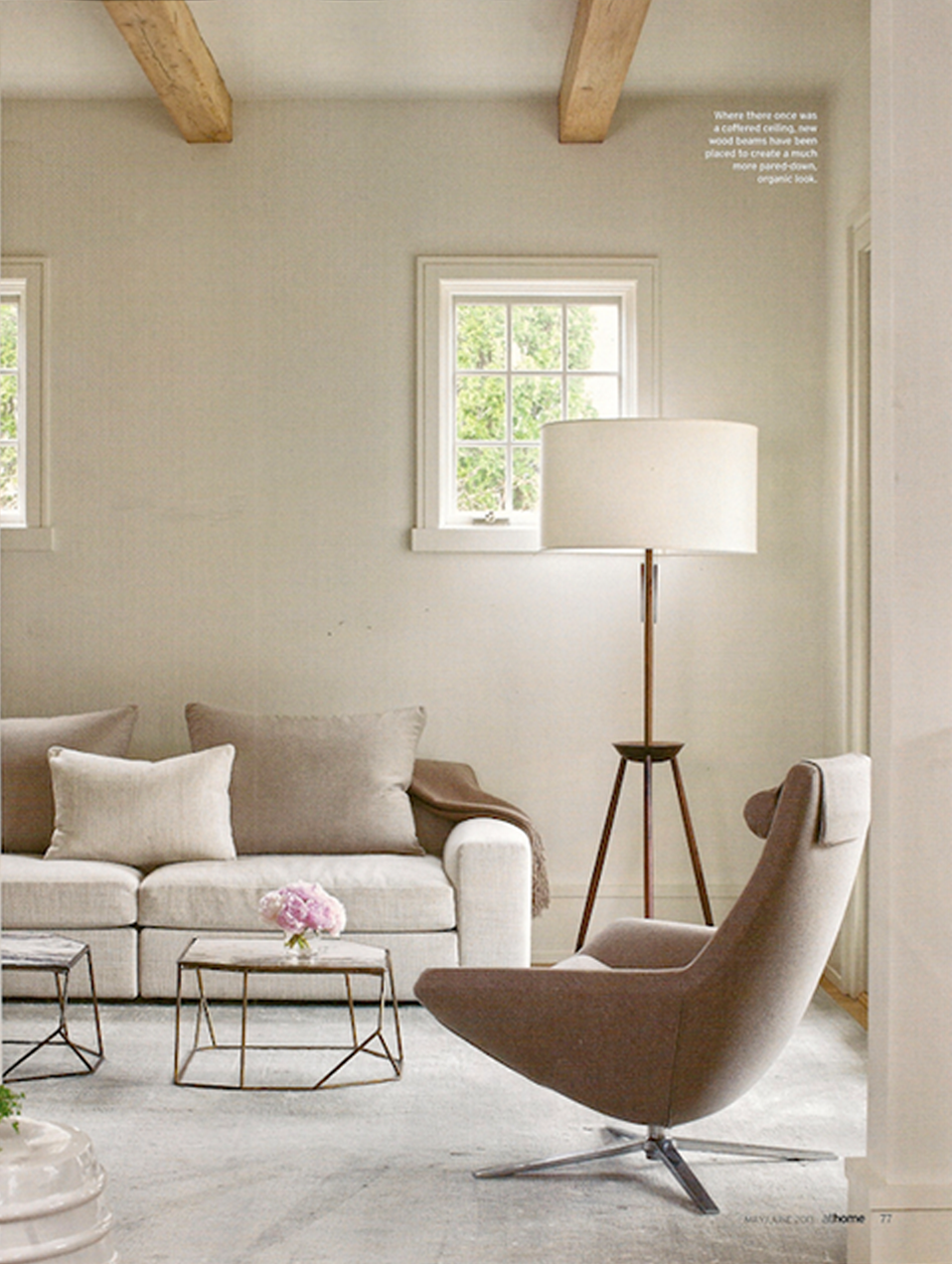 Design by Amy Aidinis Hirsch shown on At Home in Fairfield County