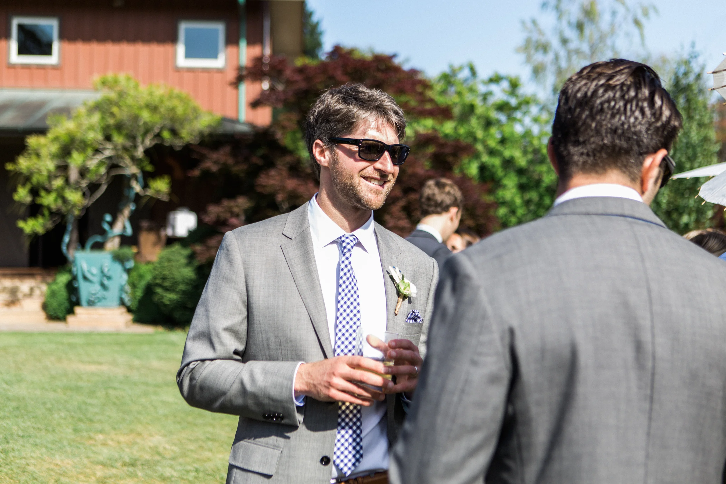 My handsome husband.