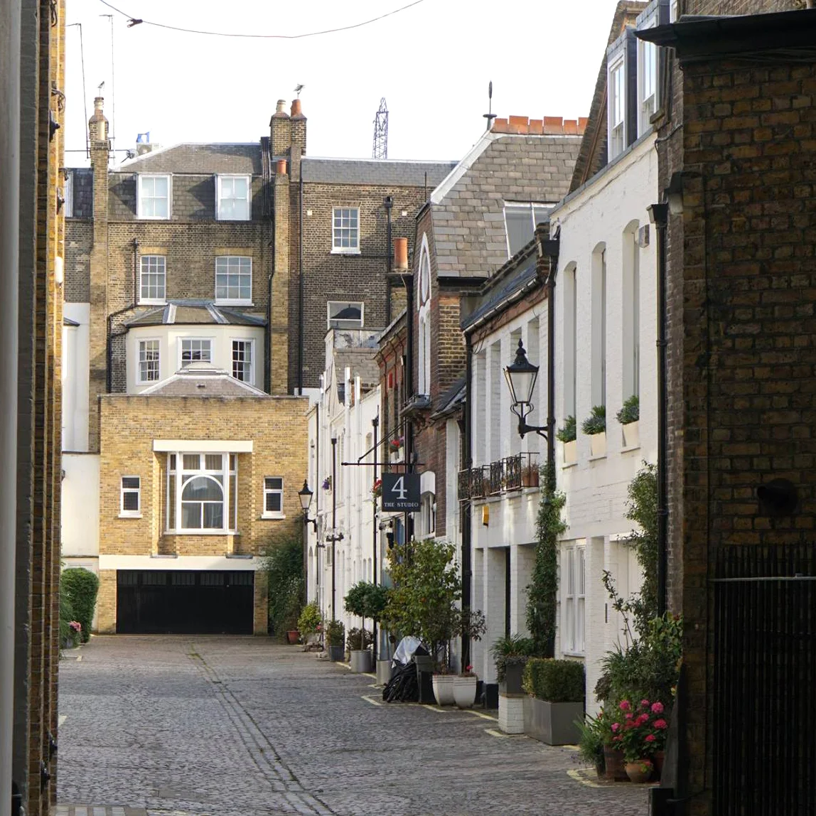 A charming London side street